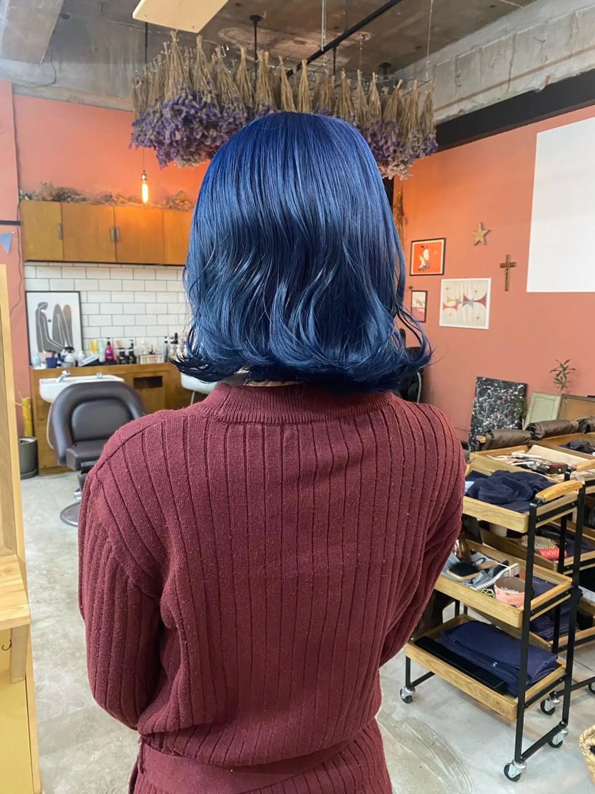 ショート カラー ヘアアレンジ メンズ キッズ ネイル マツエク・マツパ アイブロウ chapter問屋町 💘小室明華のヘアスタイル