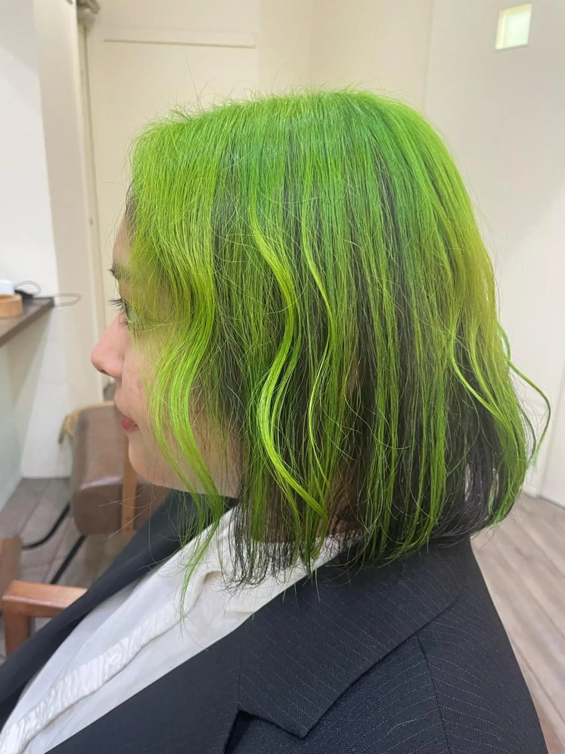 ミディアム カラー WEST OLAND加藤圭介のヘアスタイル