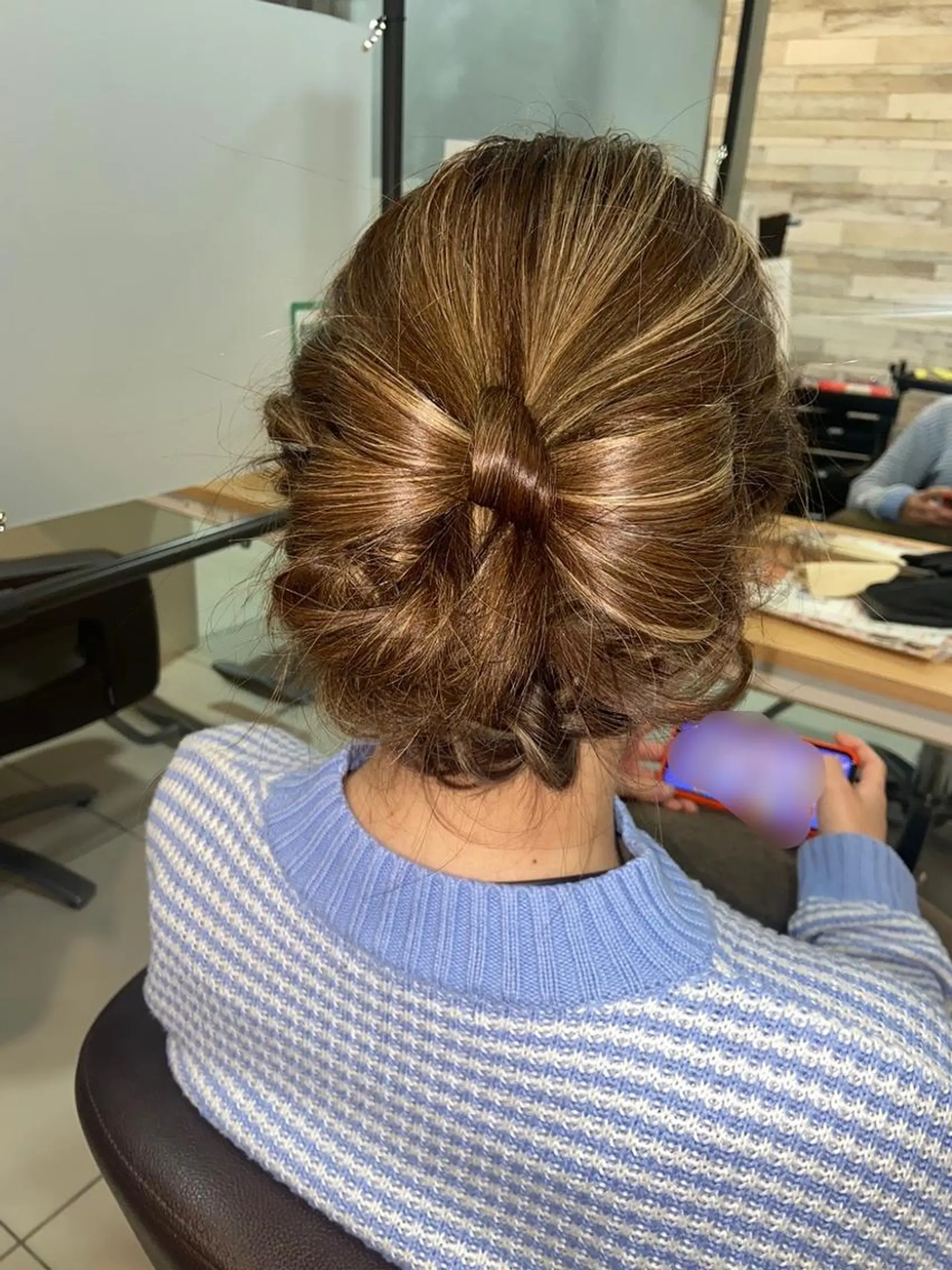 ロング カラー ヘアアレンジ ロング ヘアセット ボブカット/アレンジ /さきのヘアスタイル