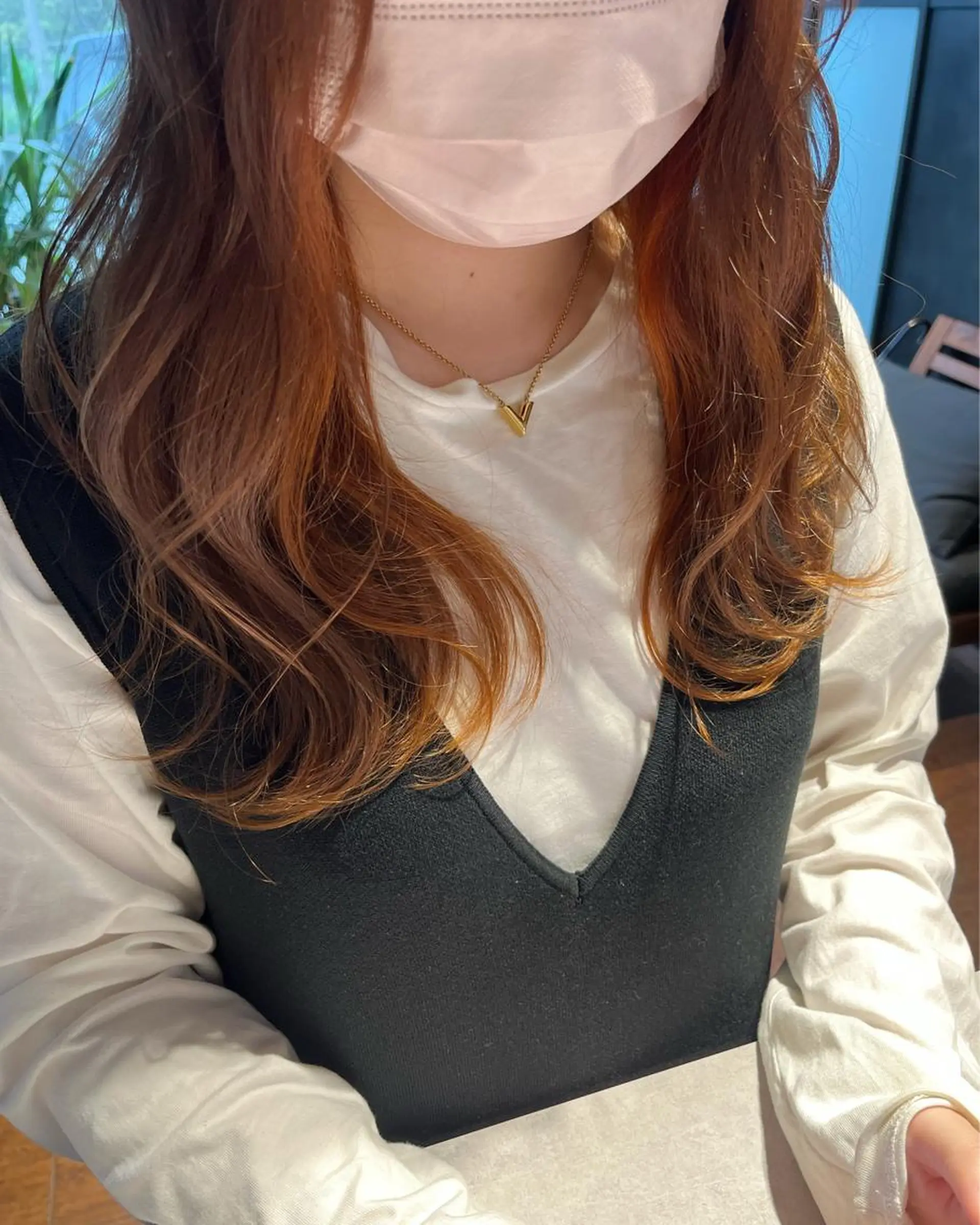 ロング ヘアカラー トリートメント Number CHIHIROのヘアスタイル