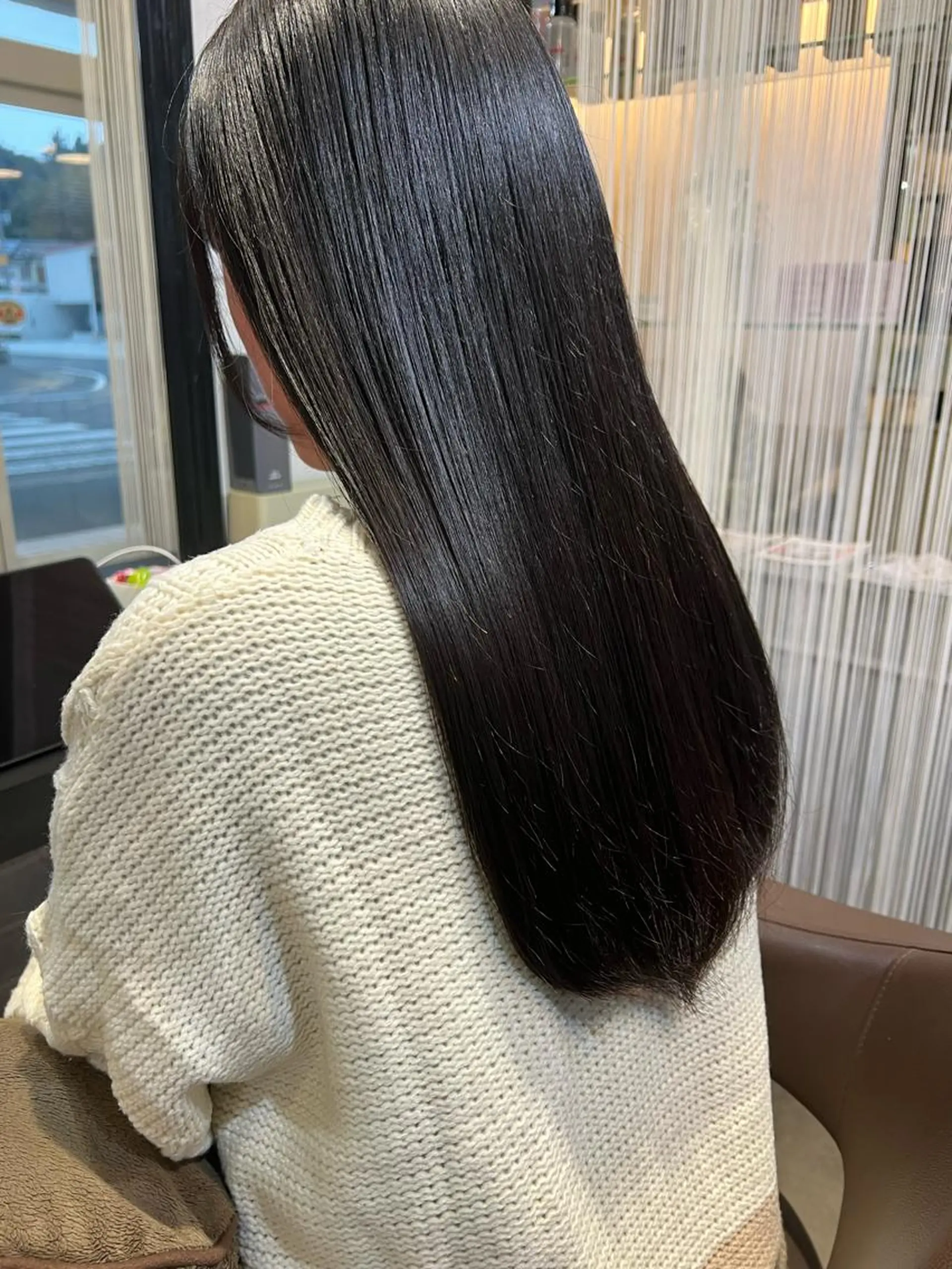 ロング カット トリートメント 川村 綾のヘアスタイル