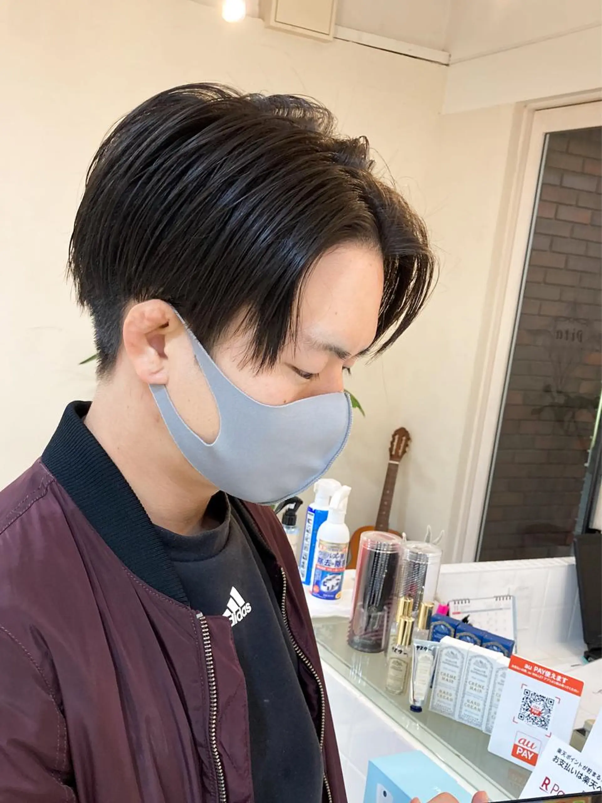 メンズ カット 樋野 亮のヘアスタイル