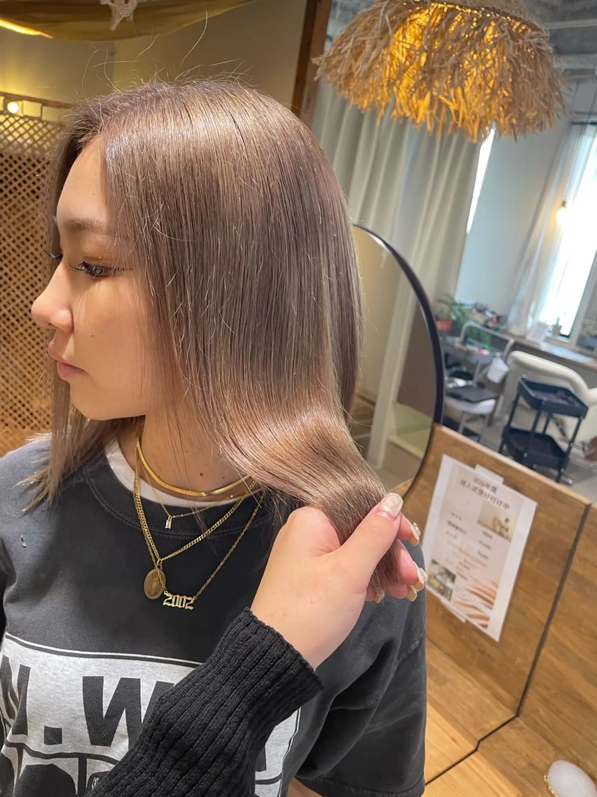 ミディアム ヘアカラー トリートメント cocoluana(ココルアナ)所属・韓国風ヘア専門 🇰🇷Noaのヘアスタイル