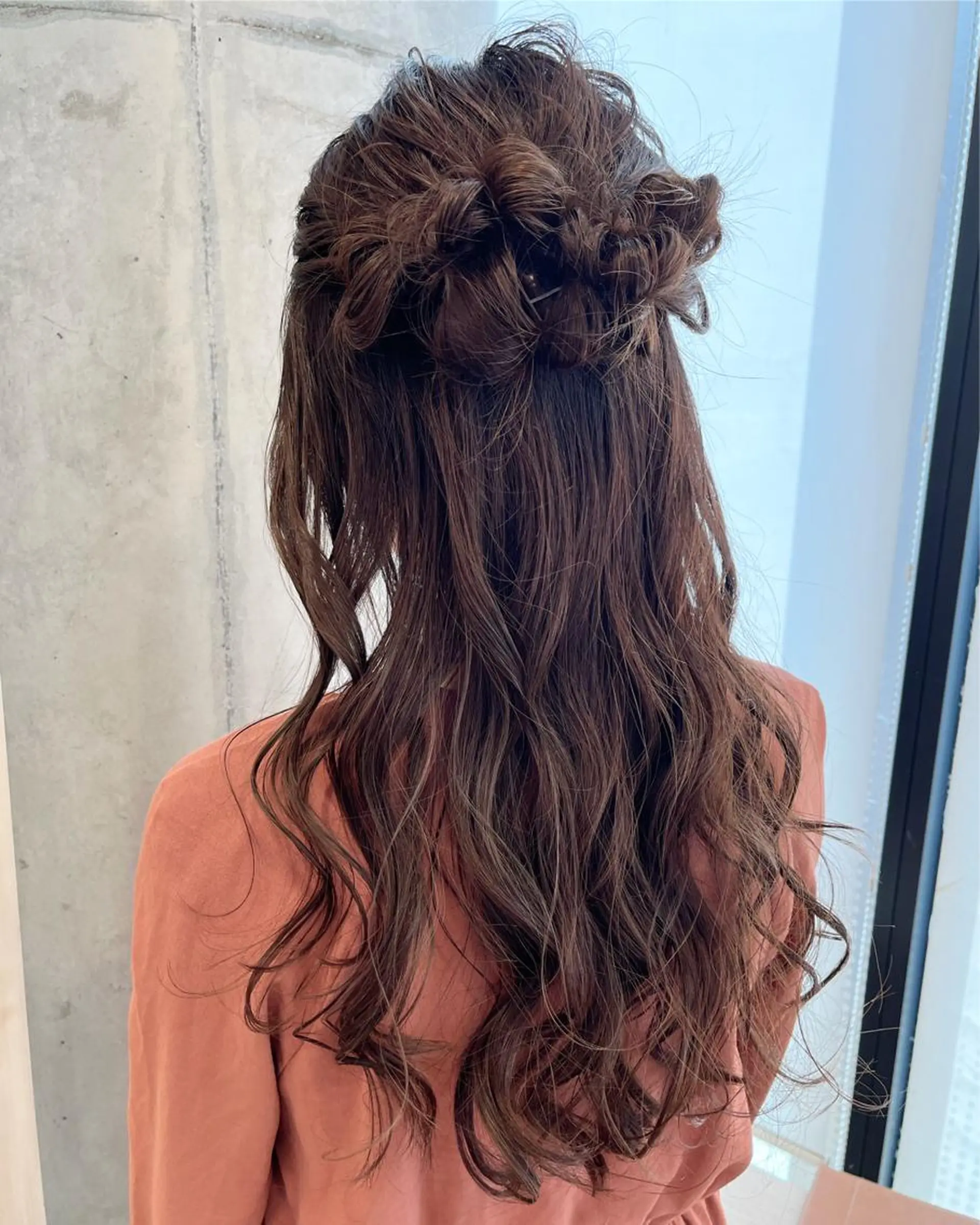ロング ヘアアレンジ ヘアセット サソウ ユリエ🥥のヘアスタイル