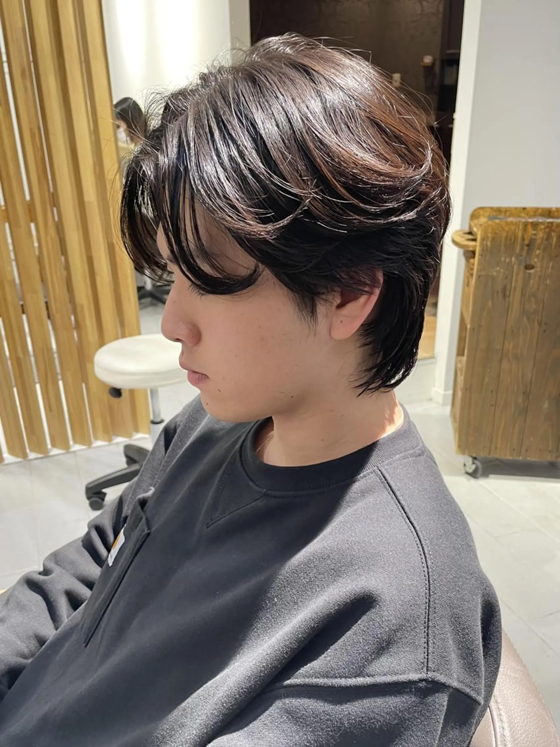 メンズ メンズパーマ 韓国ヘア/ニュアンス パーマ　kaitoのヘアスタイル