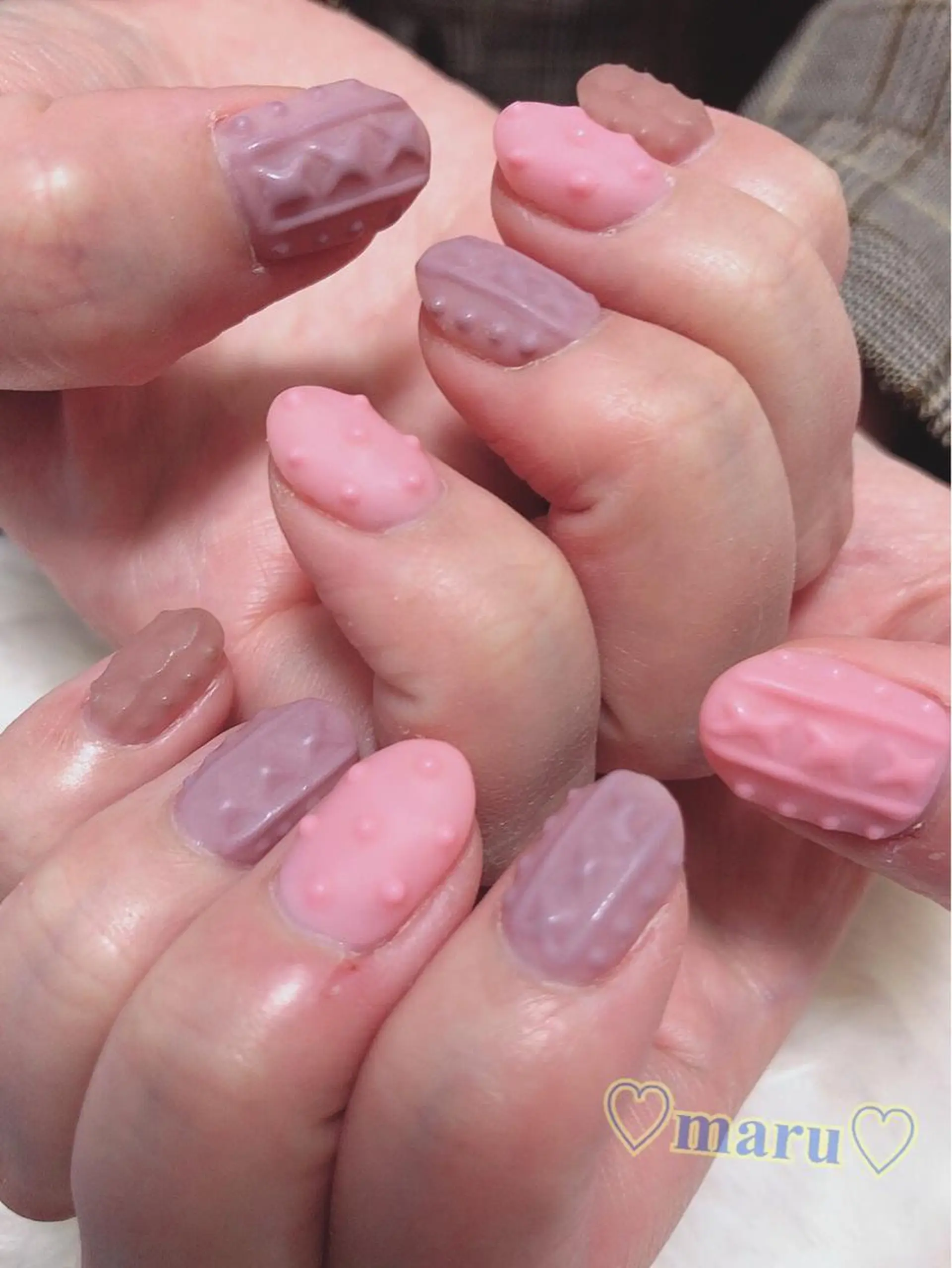 ネイル ハンドネイル フットネイル まるみ ♡のネイルデザイン