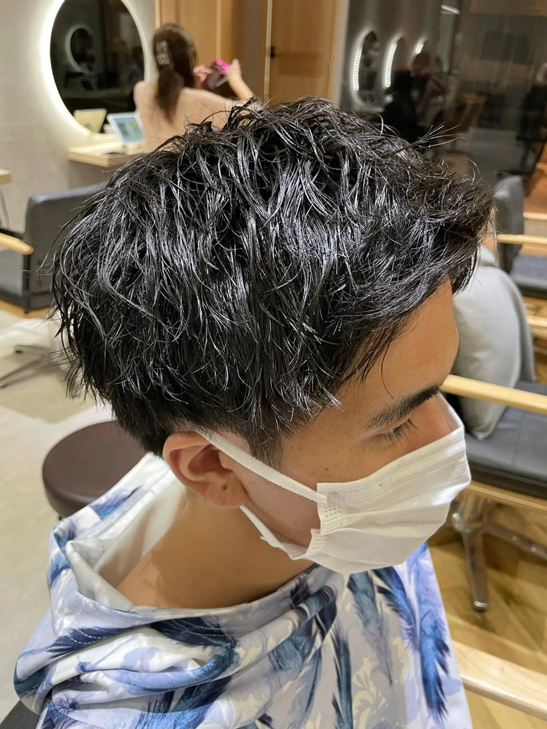 ショート メンズ Tink　天神店所属・今村賢治/メンズ/ レイヤー✨艶カラーのヘアスタイル