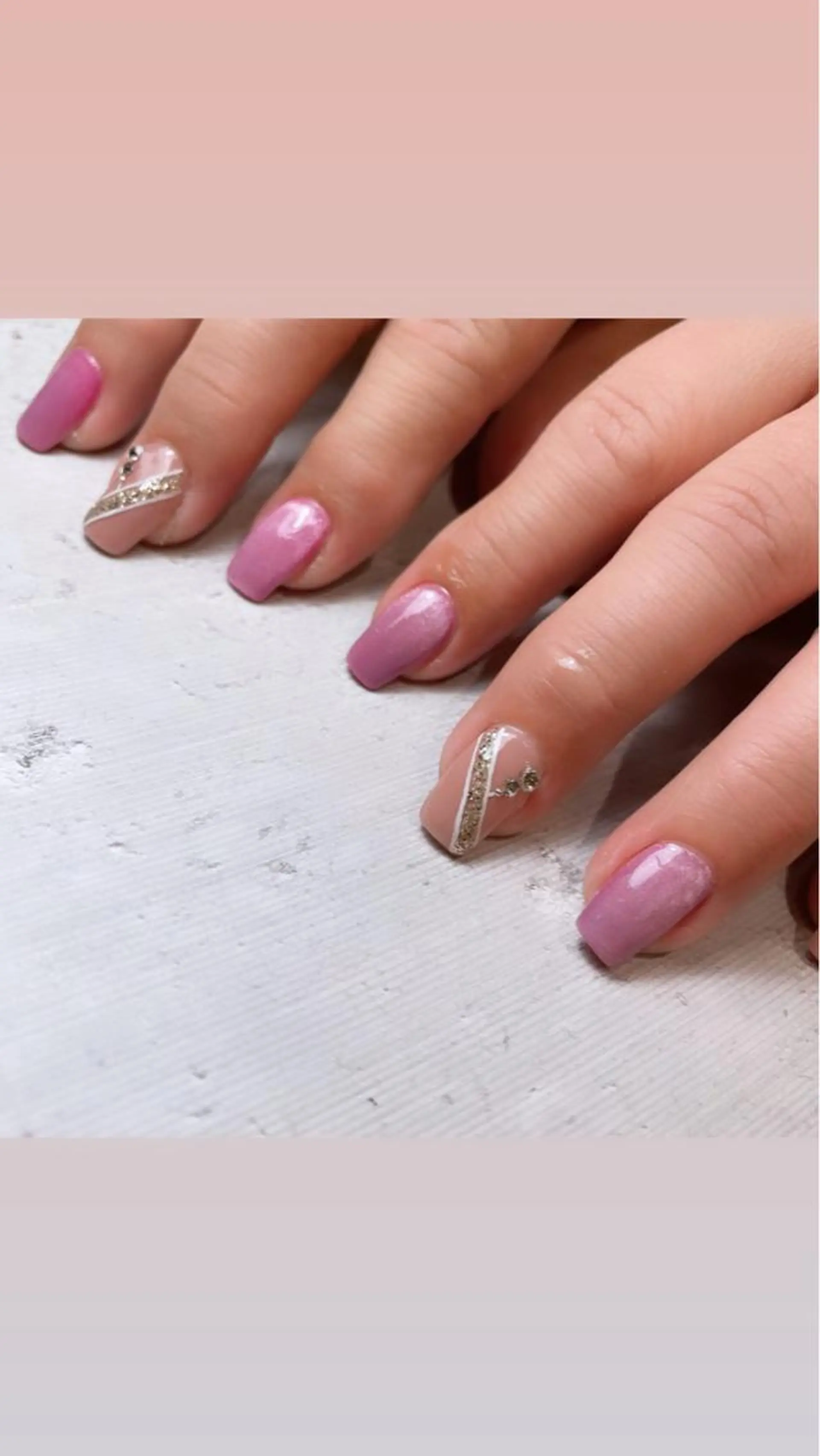 ネイル 持ち込み ハンドネイル nail&eyelash mate所属・京都/東向日/桂 ayumiのネイルデザイン