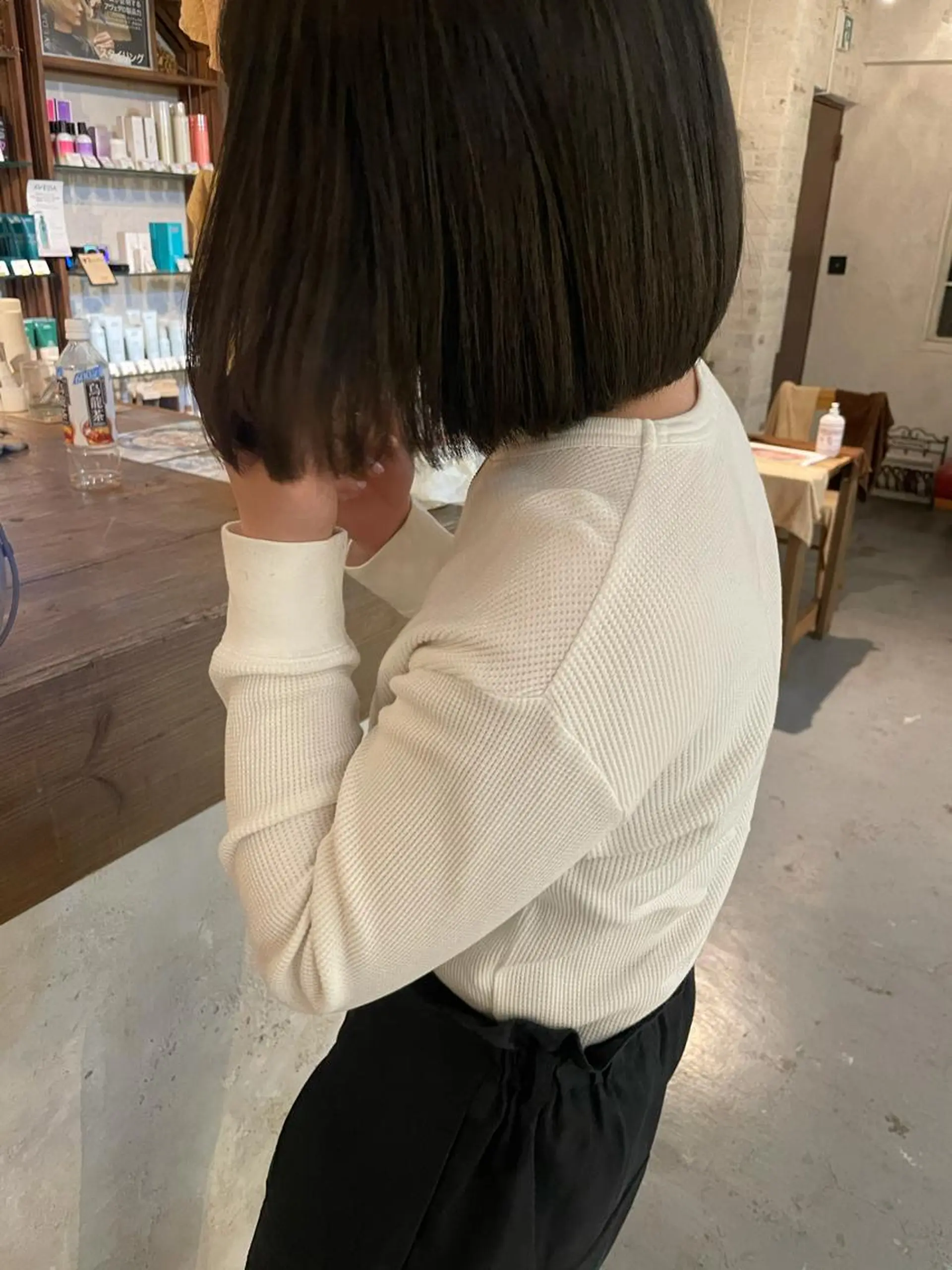 ショート 泊 紗羅のヘアスタイル