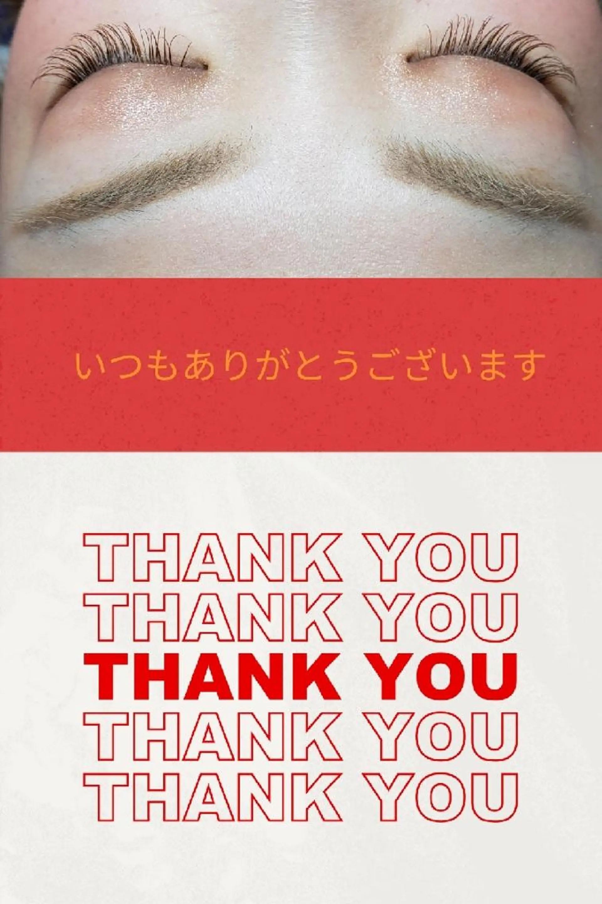 マツエク・マツパ マツエク Rouge ・ K  　のマツエク・マツパデザイン