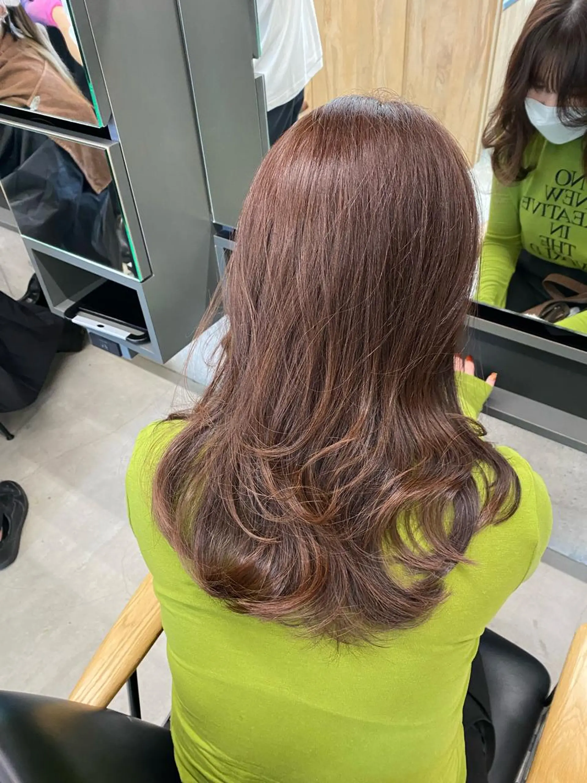 ロング カラー カット ヘアカラー トリートメント レイヤー/柔色 カラー/SAkiのヘアスタイル