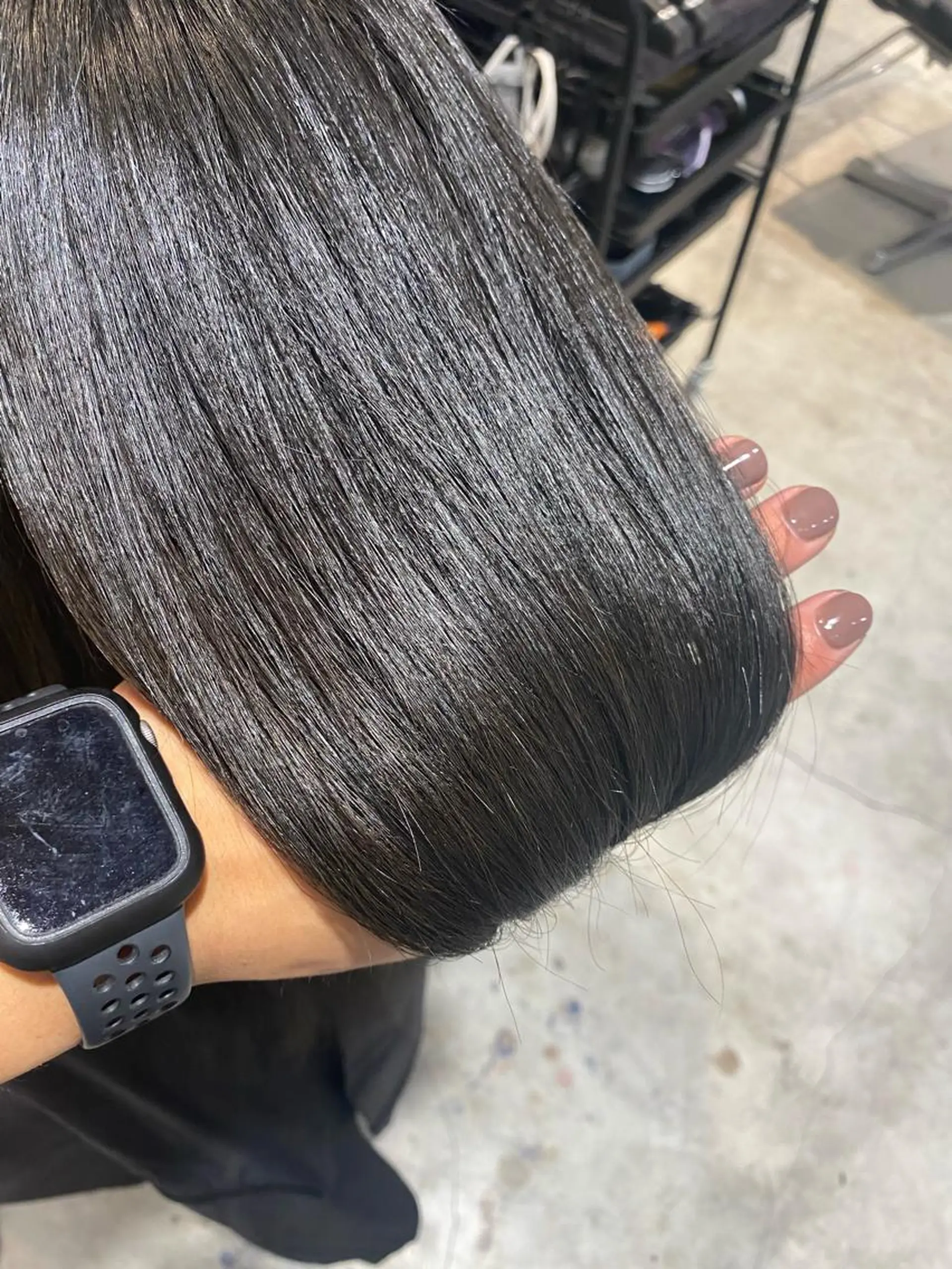 カラー グレージュ ヘアカラー 髪質改善/縮毛矯正 レイヤー/松川匠のヘアスタイル