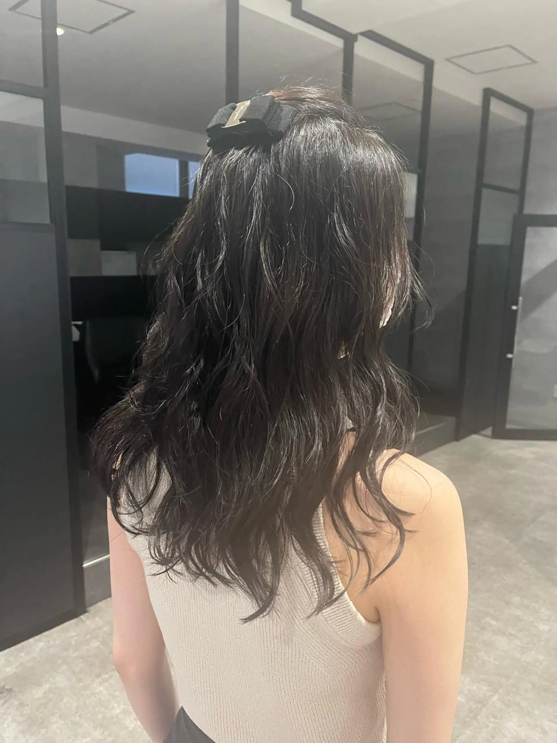 ロング カラー ヘアアレンジ MIES amane(アマネ)のヘアスタイル