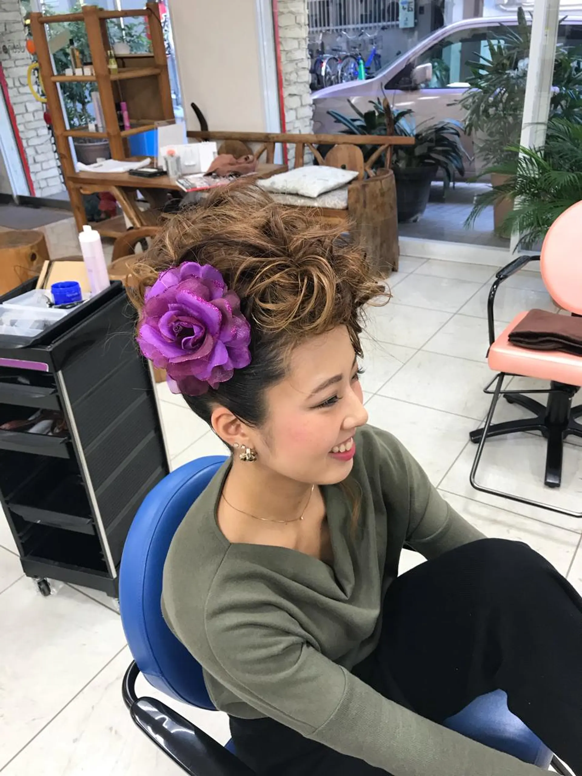 ヘアアレンジ 山内 聡史のヘアスタイル