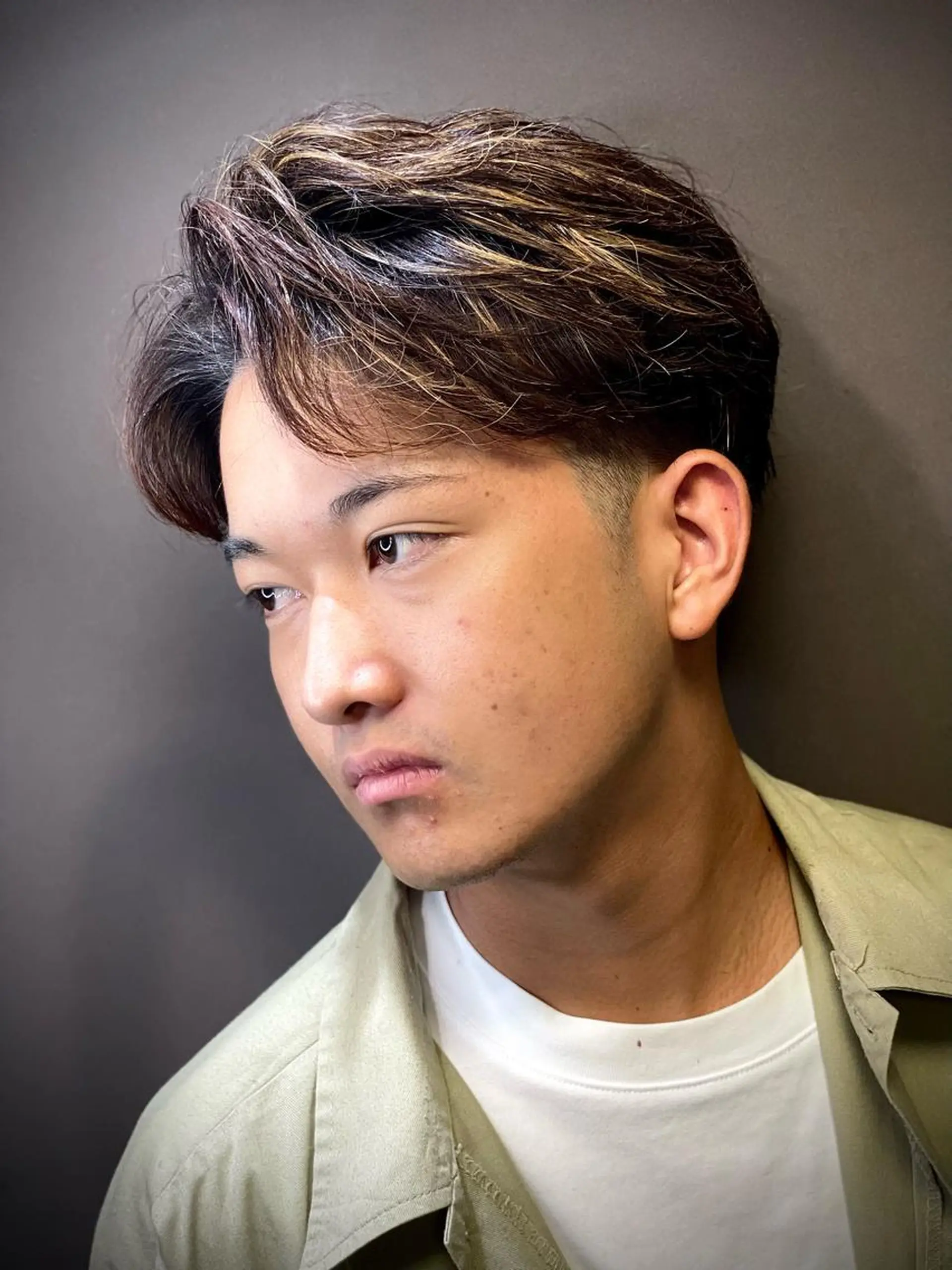 ショート メンズ 浅見 天翔のヘアスタイル