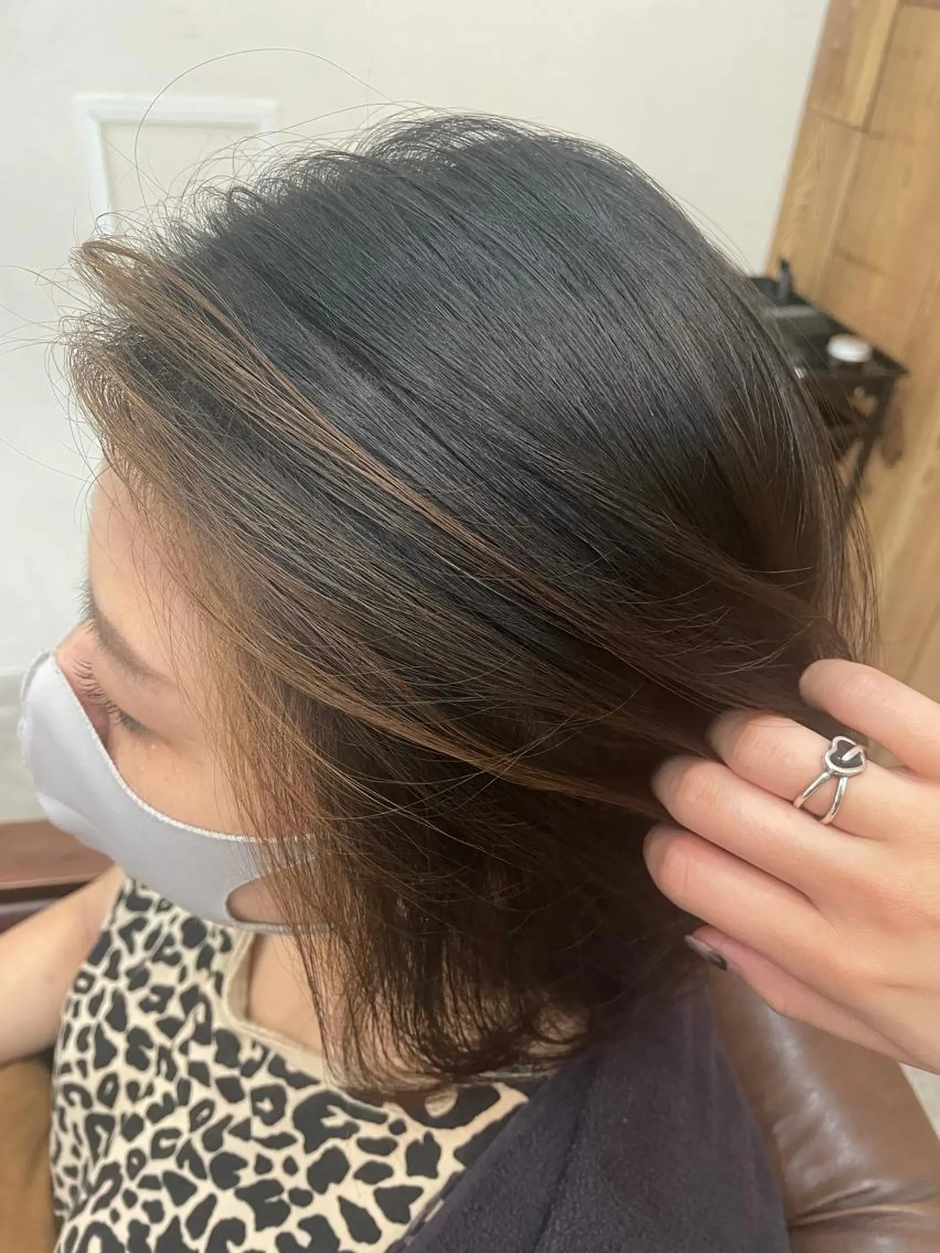 ショート ミストバング 前田リサコ🌹 ✨艶髪職人のヘアスタイル