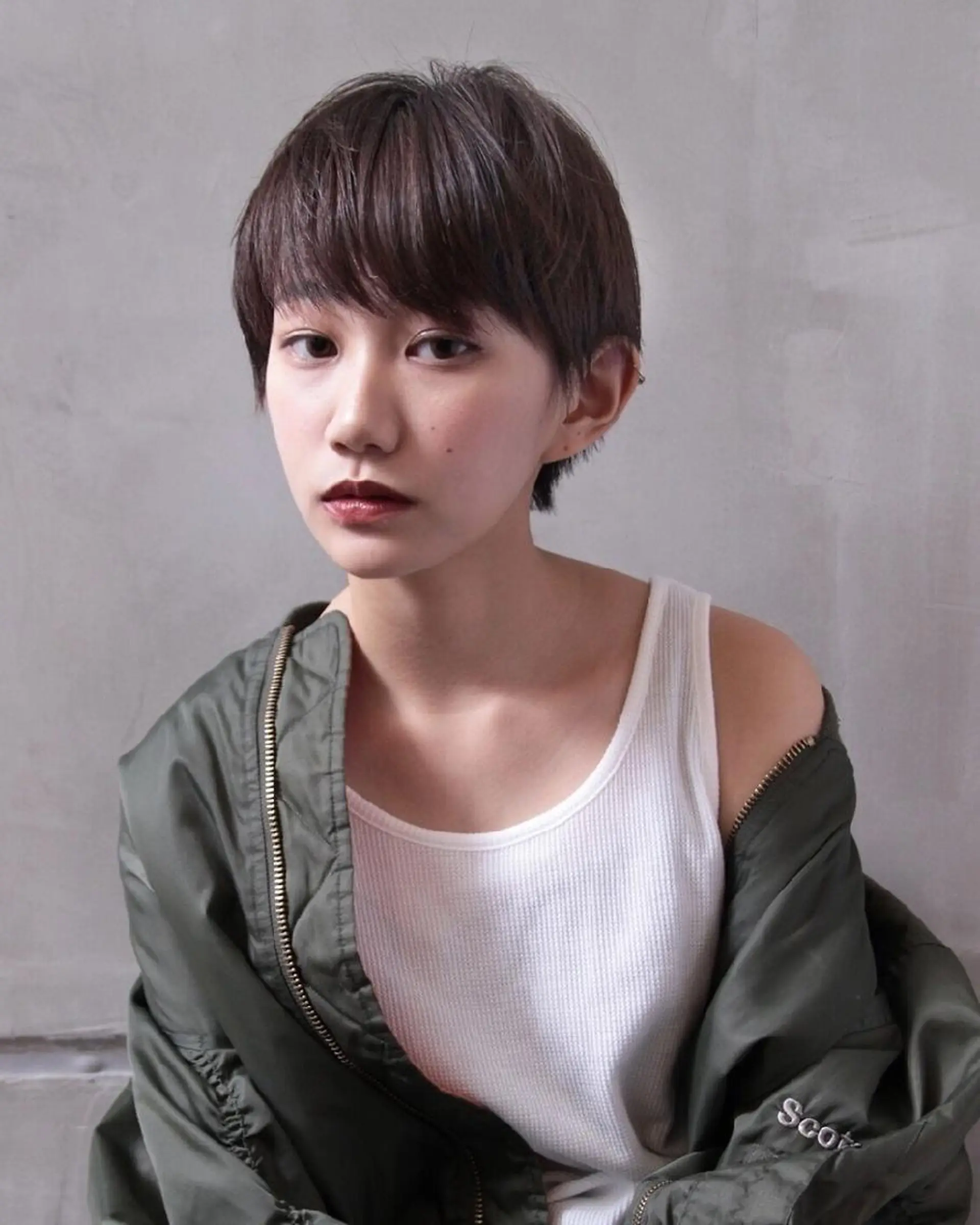 ショート カラー ヘアアレンジ ショートヘア ace share salon所属・桑原 祥のヘアスタイル