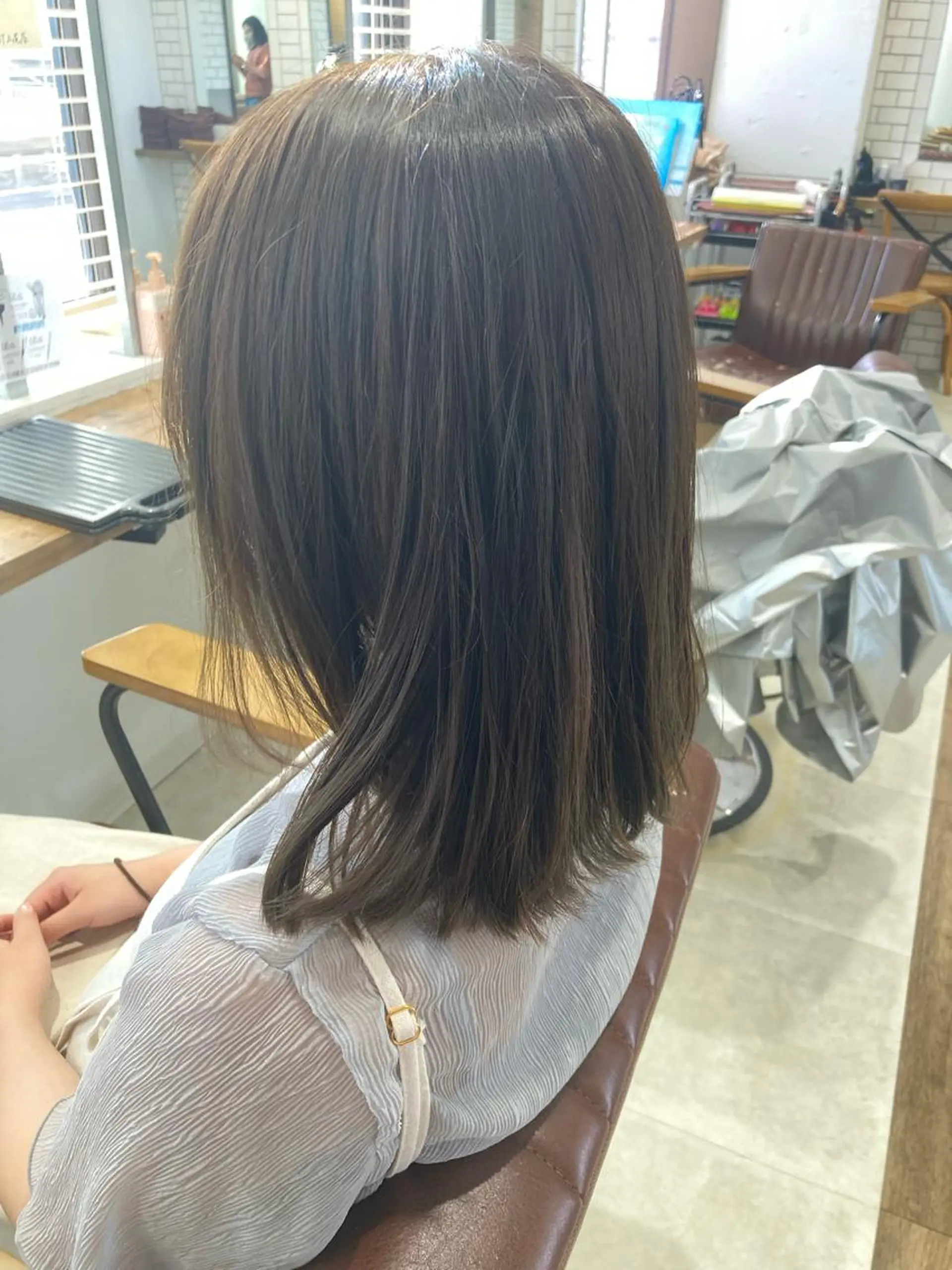 ミディアム 菊地 優斗のヘアスタイル