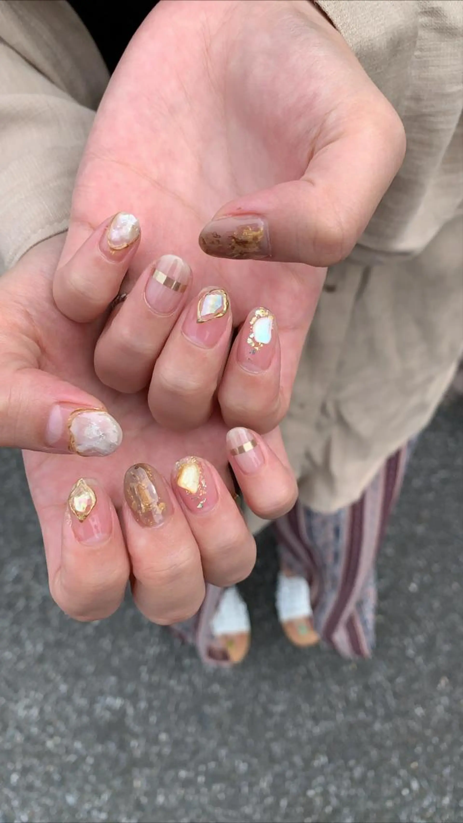 ネイル ハンドネイル 佐藤 穂乃香のネイルデザイン