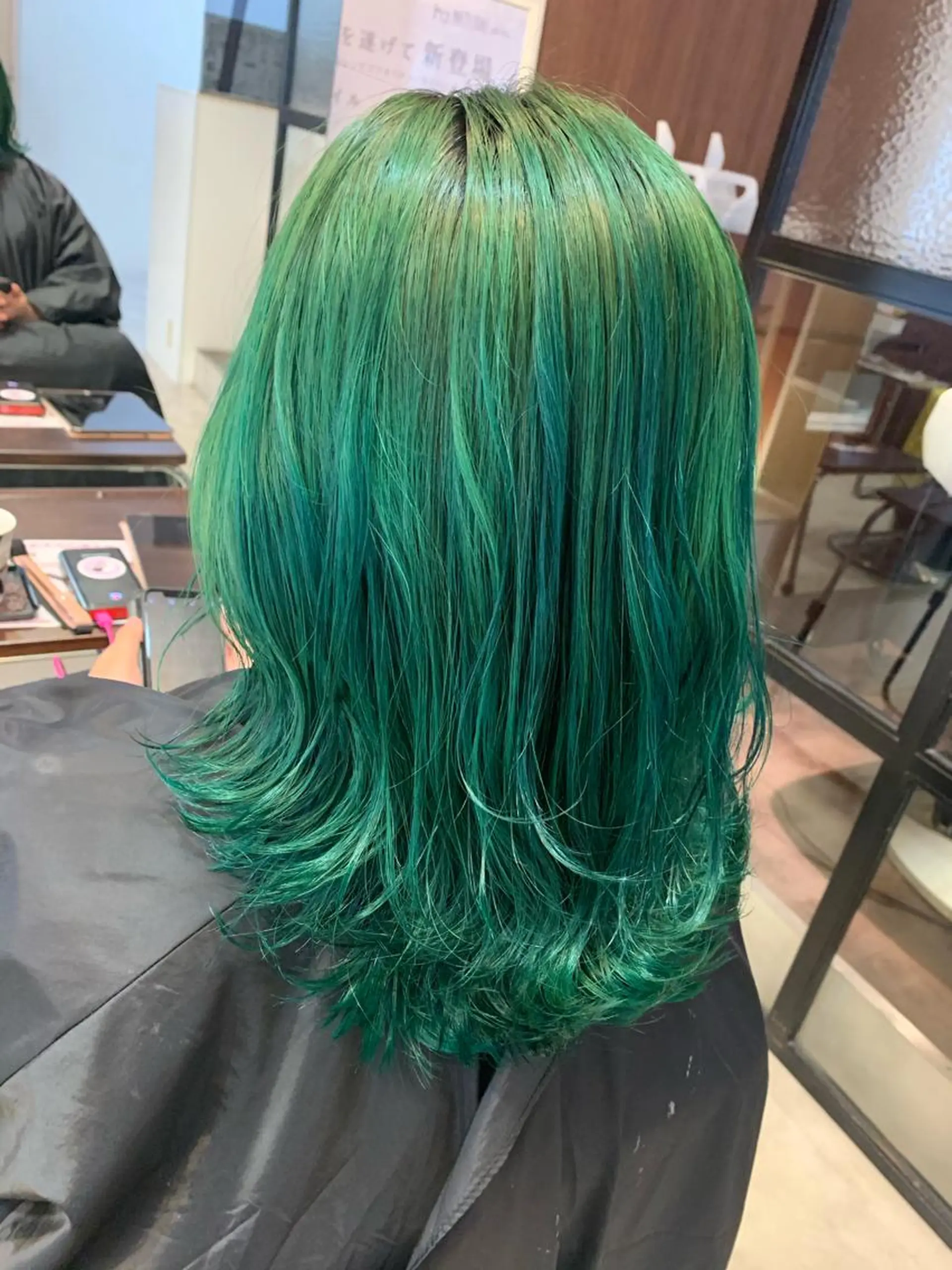 ミディアム メンズパーマ/難波/ 心斎橋　室園亮佑のヘアスタイル