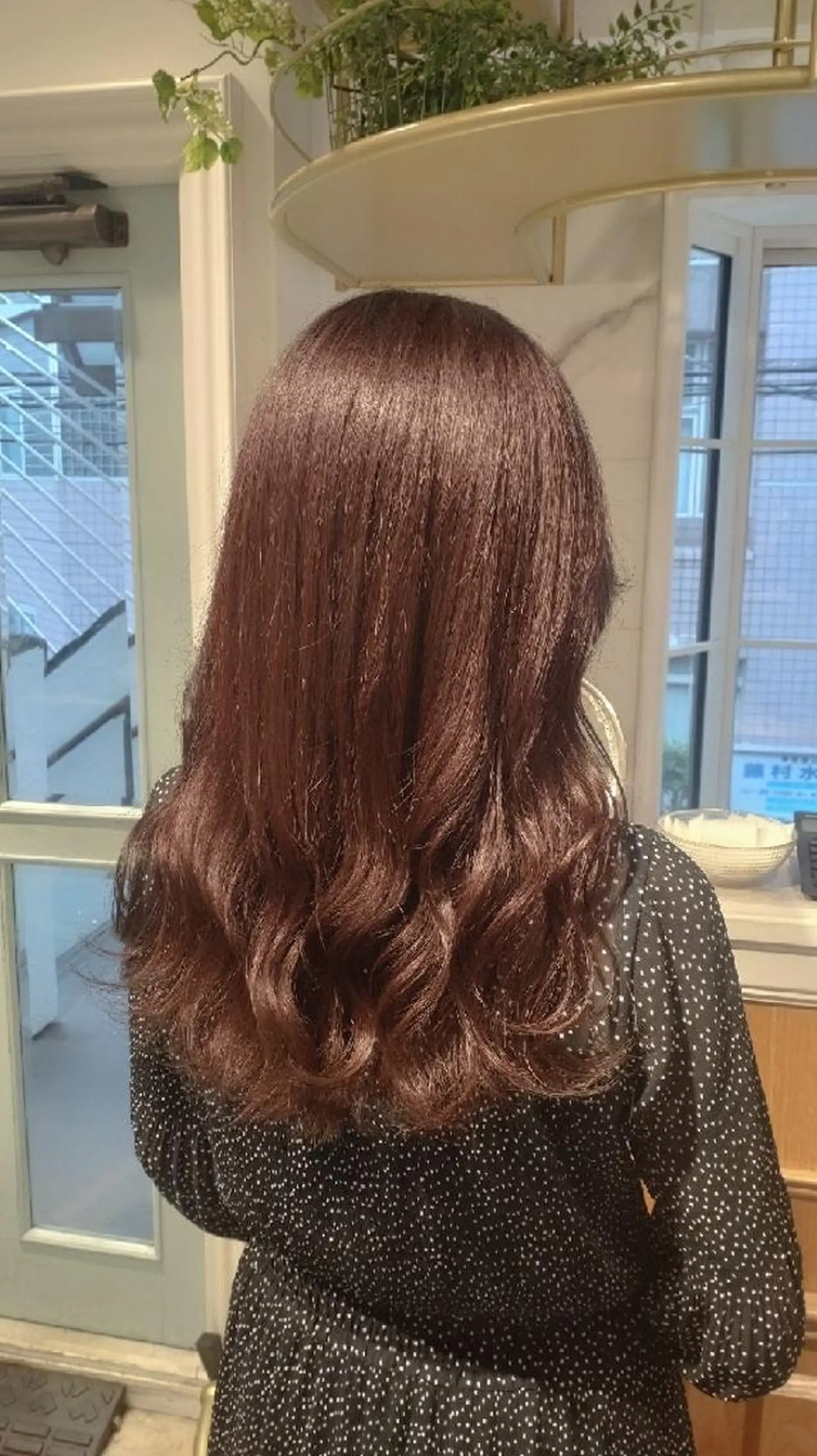 セミロング カット ヘアカラー トリートメント ヘアセット 縮毛矯正/レイヤー 💎やまもとちひろのヘアスタイル