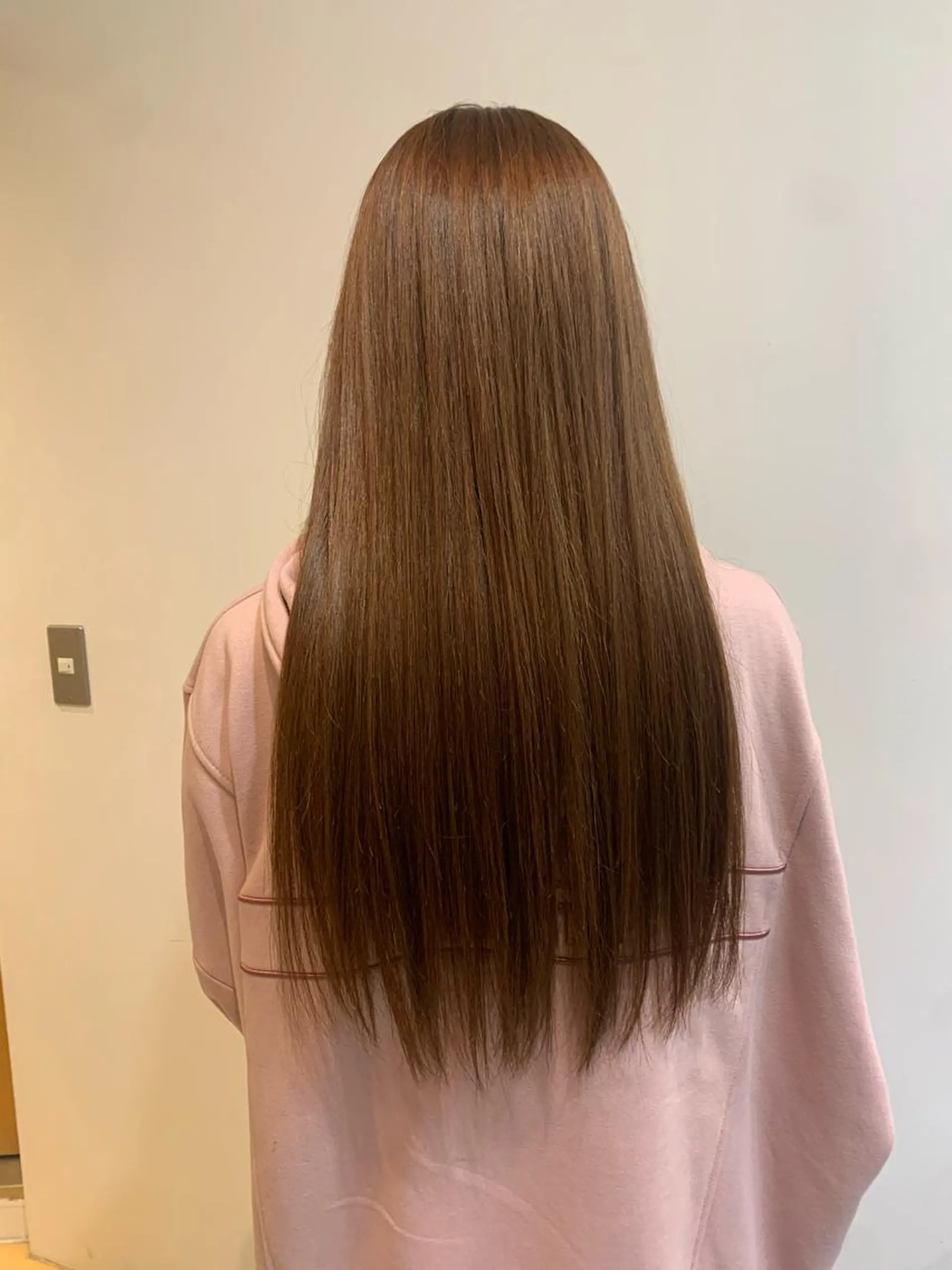 ロング カラー ベージュカラー ブリーチ ブリーチなしカラー ピンクカラー ヘアカラー 中目黒🌼 🌼ハナのヘアスタイル