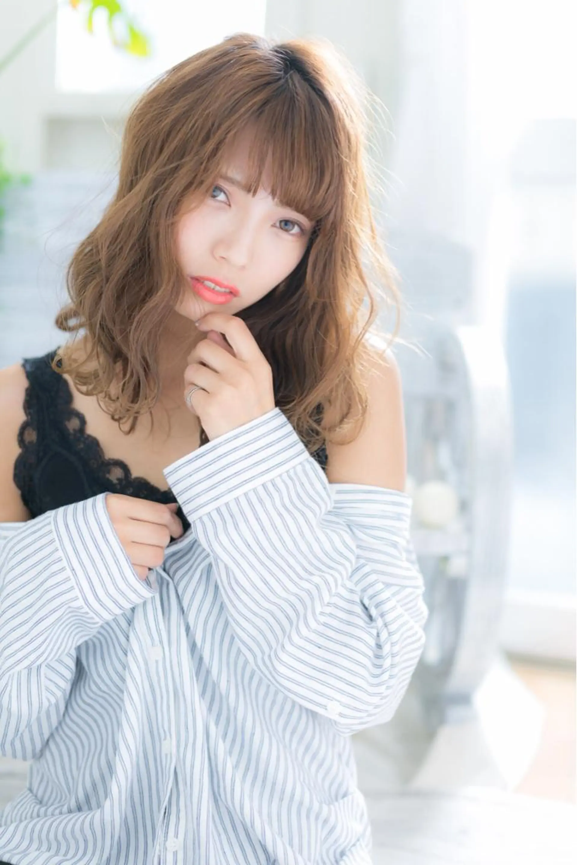 ロング 🌼志岐 恵🌼のヘアスタイル