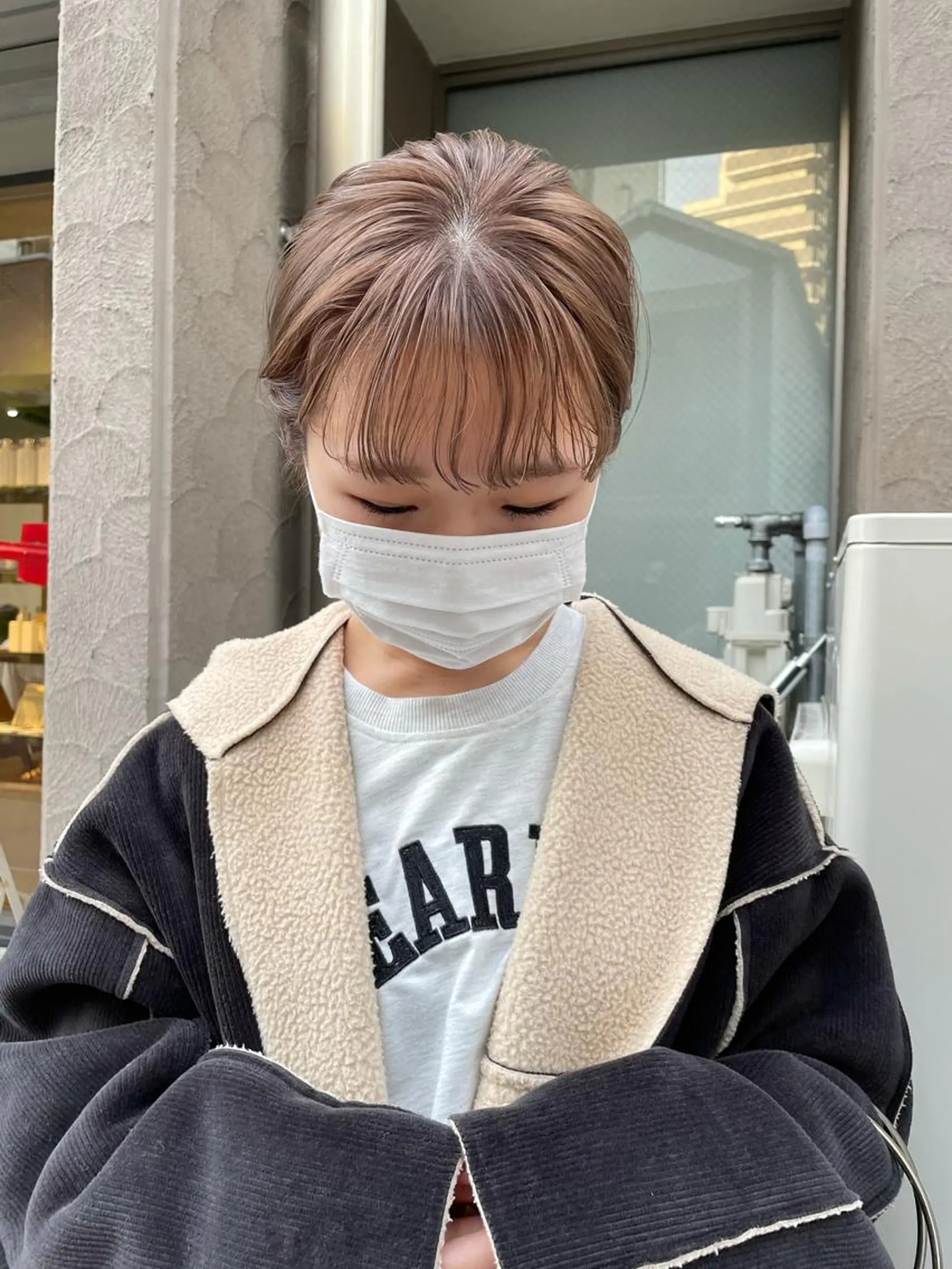 ショート be.perch所属・山口 朔弥のヘアスタイル