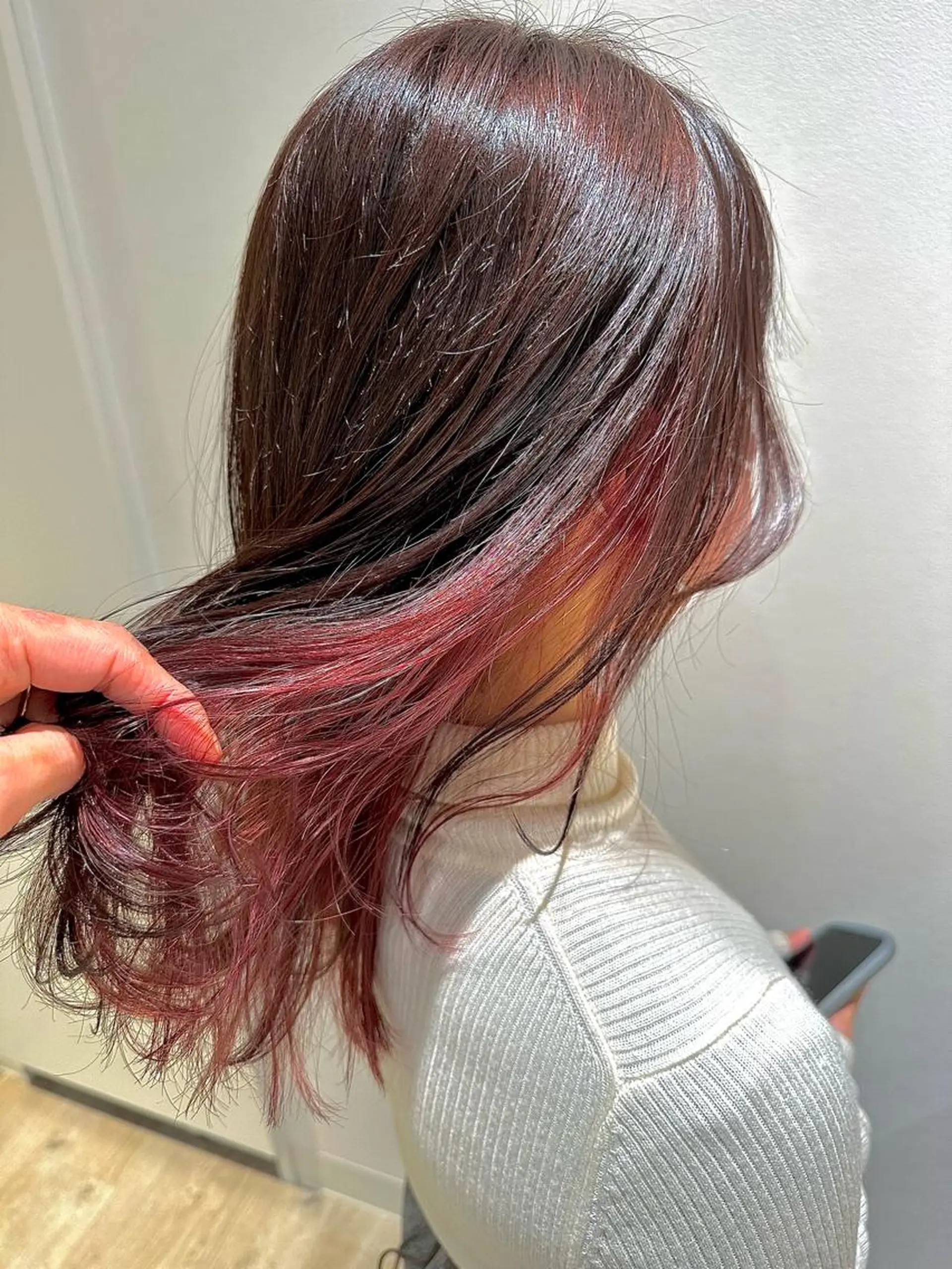 ミディアム カラー カット ヘアカラー トリートメント 【Annie】古賀  将のヘアスタイル