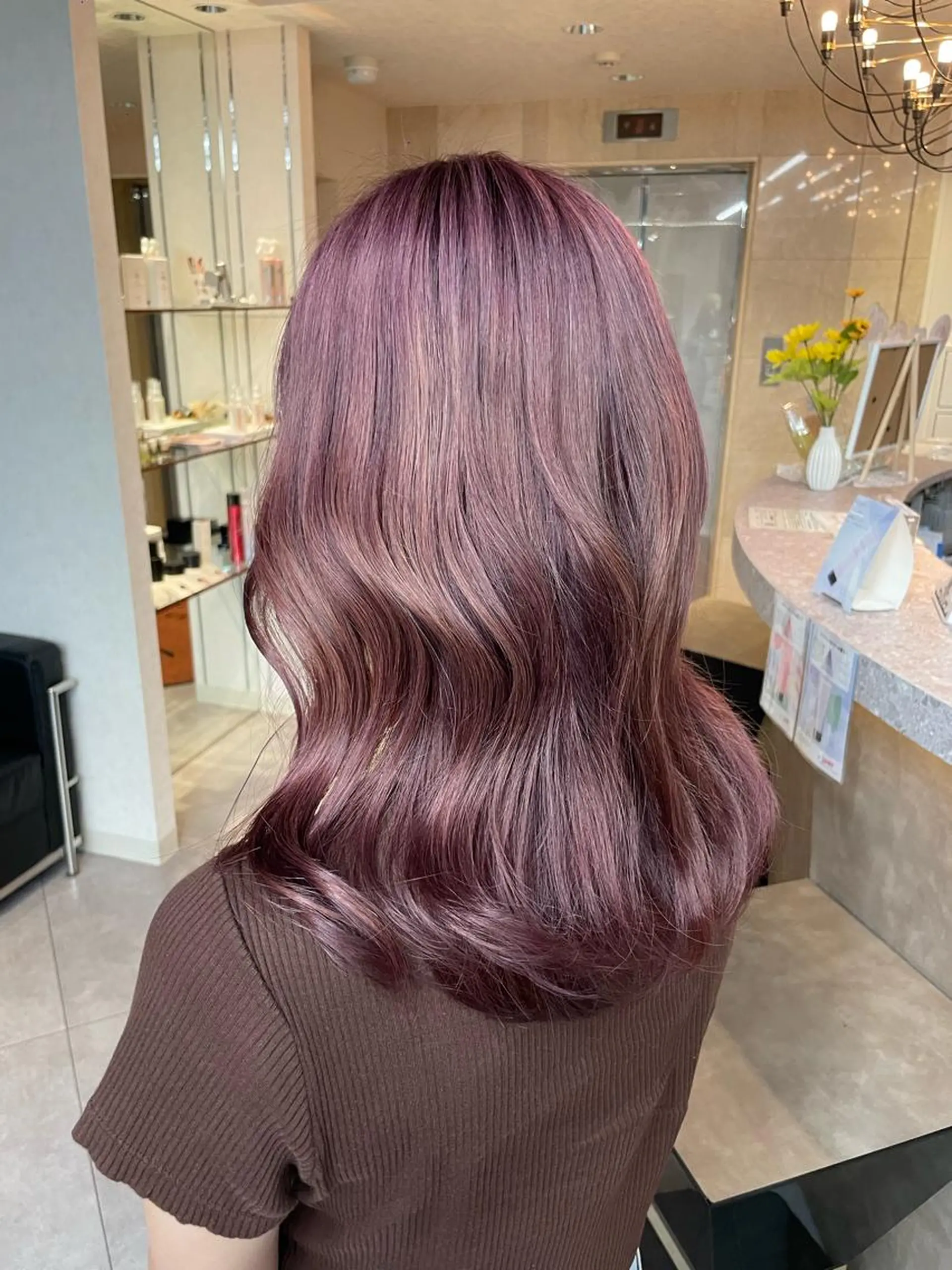 セミロング ハイトーン/メンズ/ デザイン/梅田/ミユのヘアスタイル