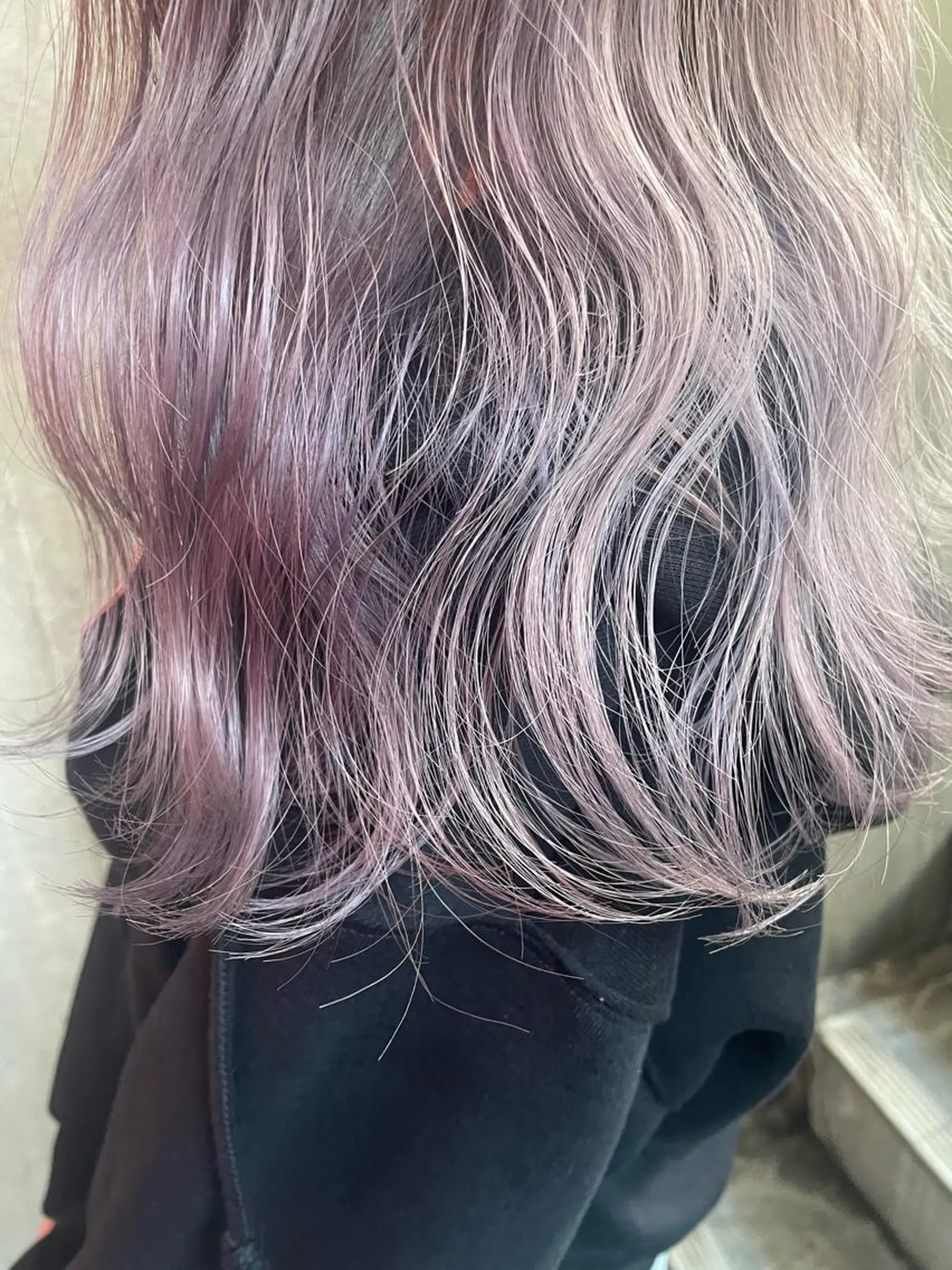 セミロング 髪質改善/縮毛/新宿 🫧SUZUKA🫧のヘアスタイル