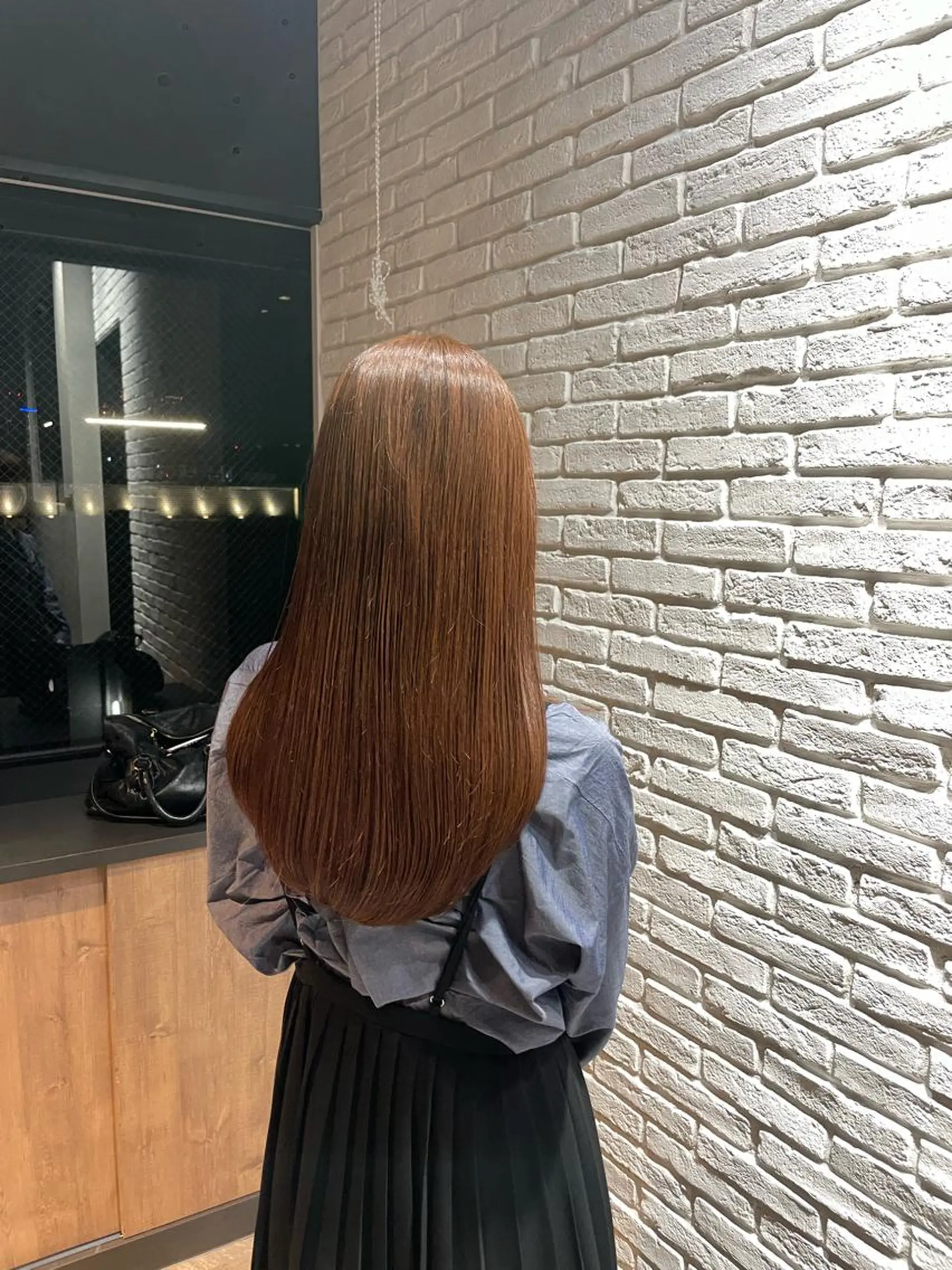 ロング ヘアカラー トリートメント 似合わせ/透明感 /レイヤー/りほ🤍のヘアスタイル