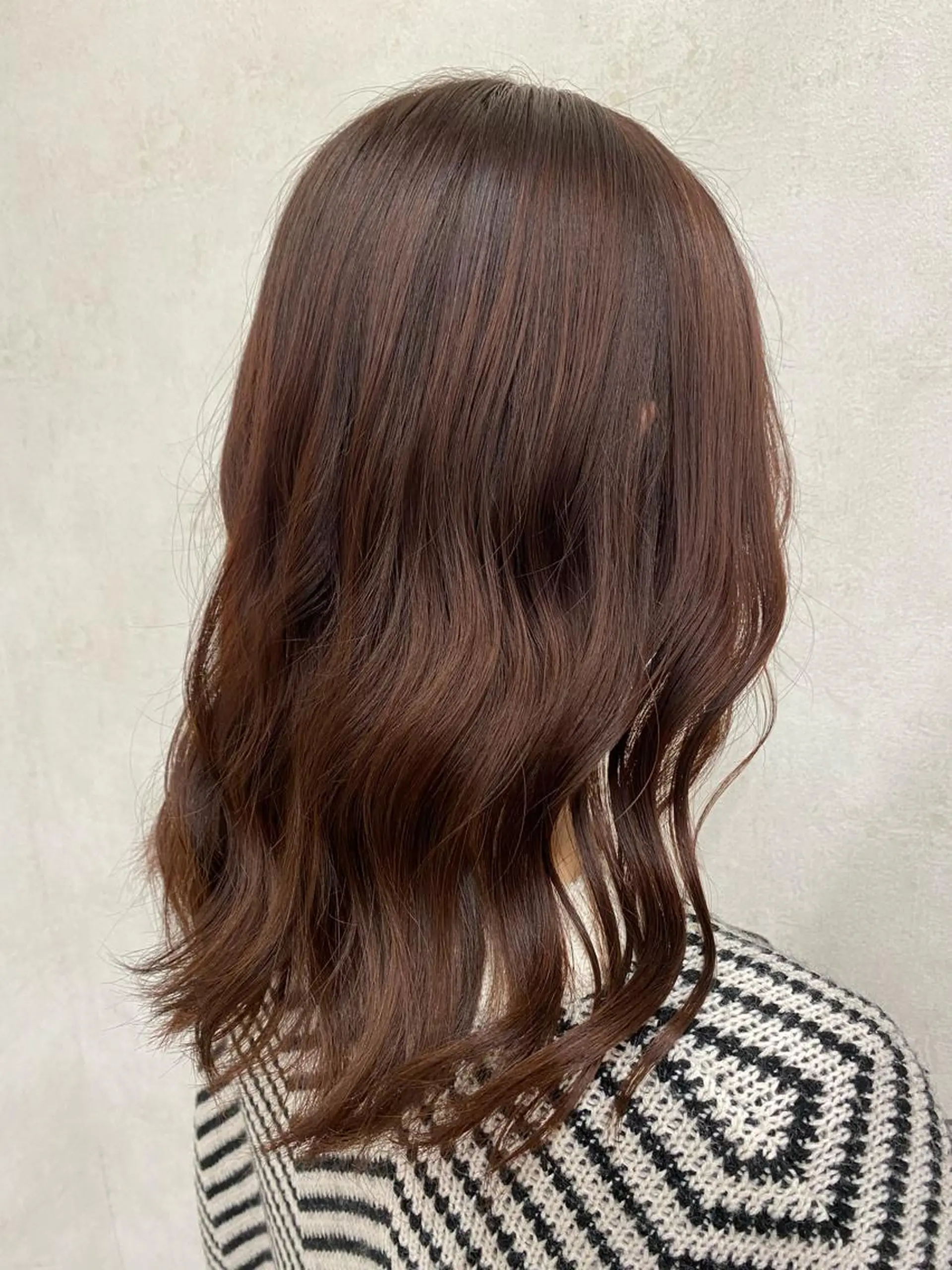 ミディアム Misaki ║ツヤカラーのヘアスタイル