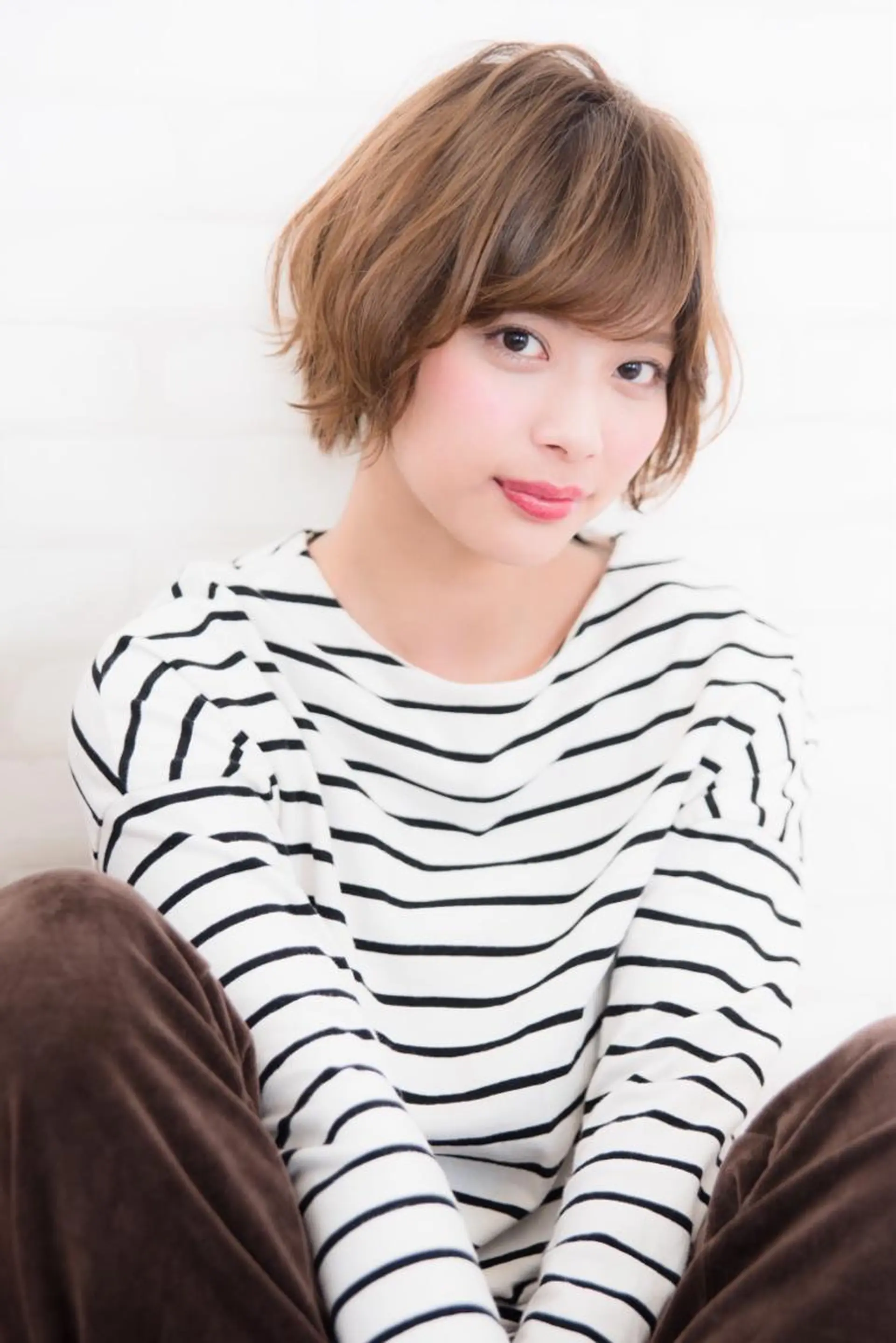 ショート カット ヘアカラー トリートメント 高橋 一矢のヘアスタイル