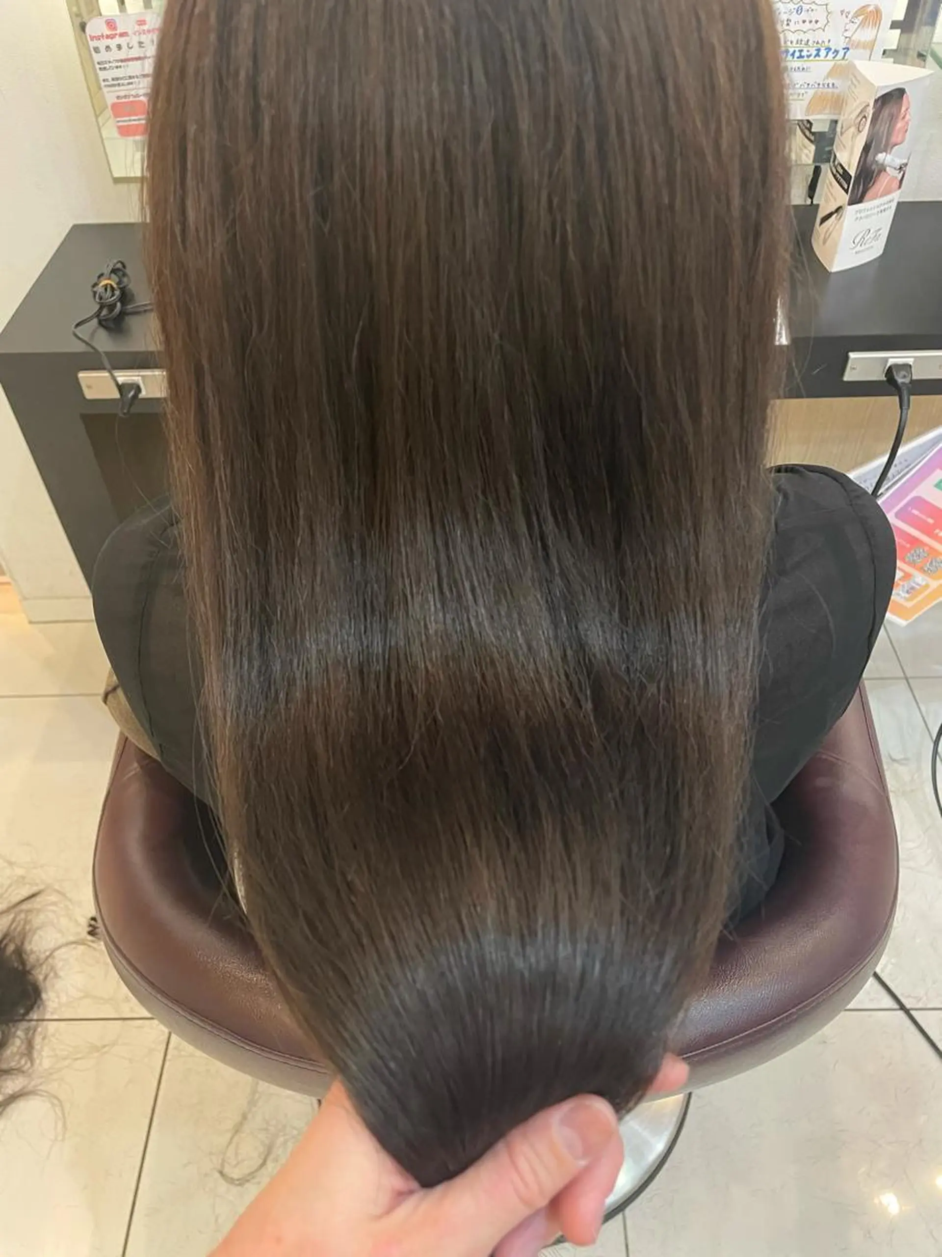 セミロング カラー ヘアアレンジ リリー /Men's/パーマのヘアスタイル