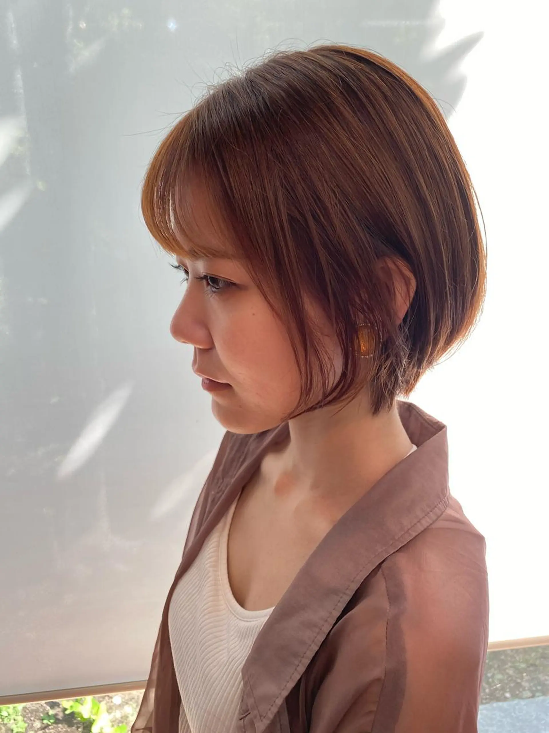 ショート カラー 桑原 菜摘のヘアスタイル