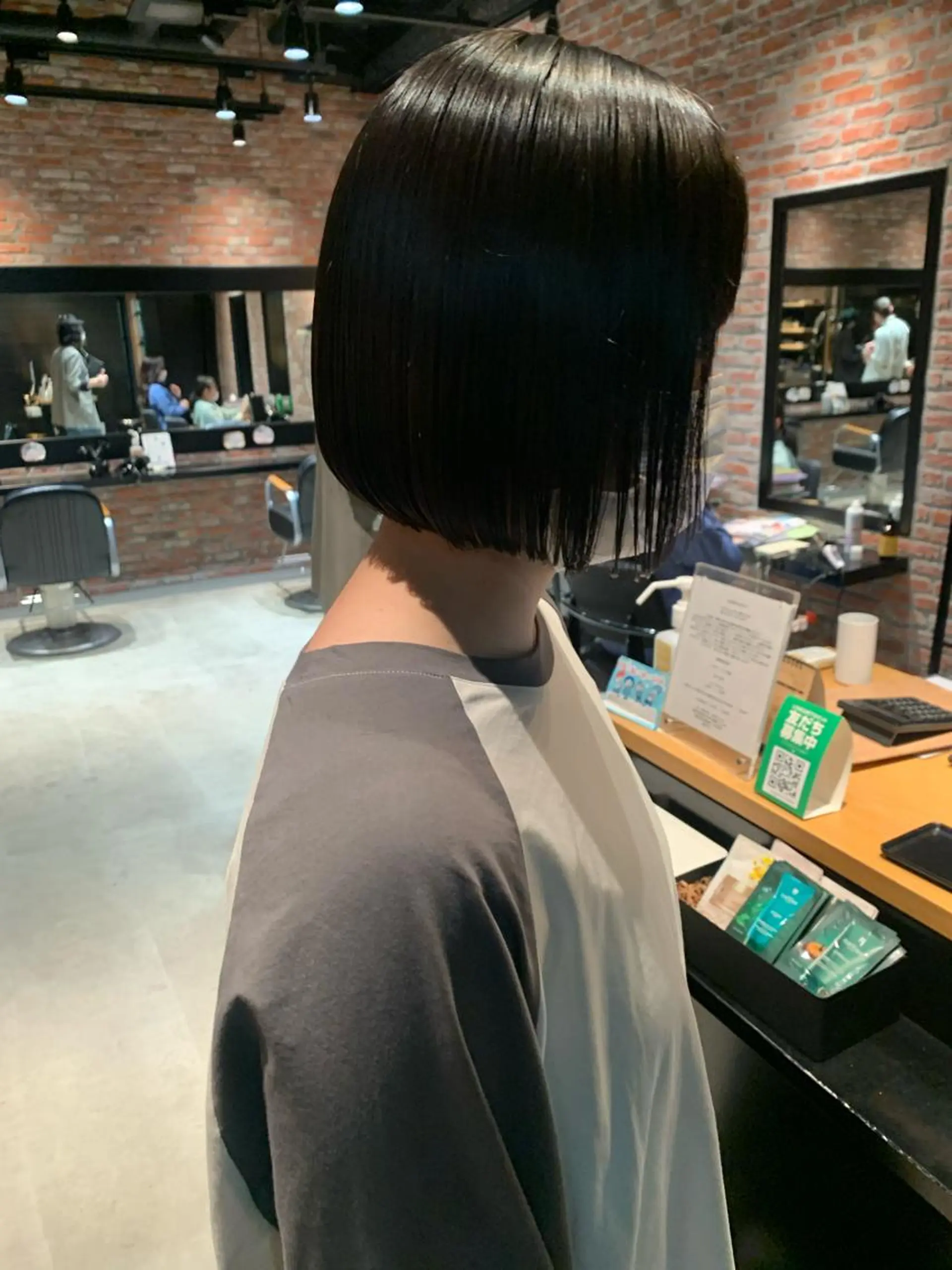 ショート ボブ 藤田 明輝のヘアスタイル