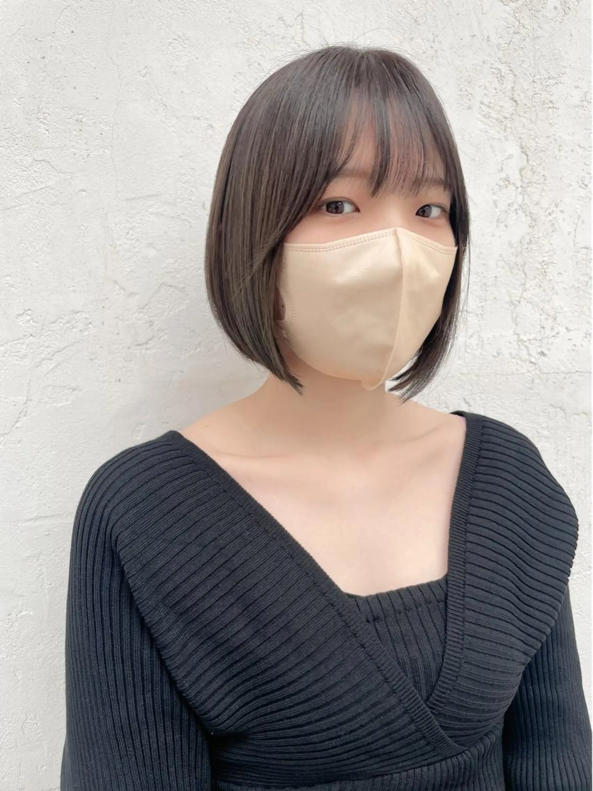 ショート カラー 顔周りカット× 髪質改善【リョウ】のヘアスタイル