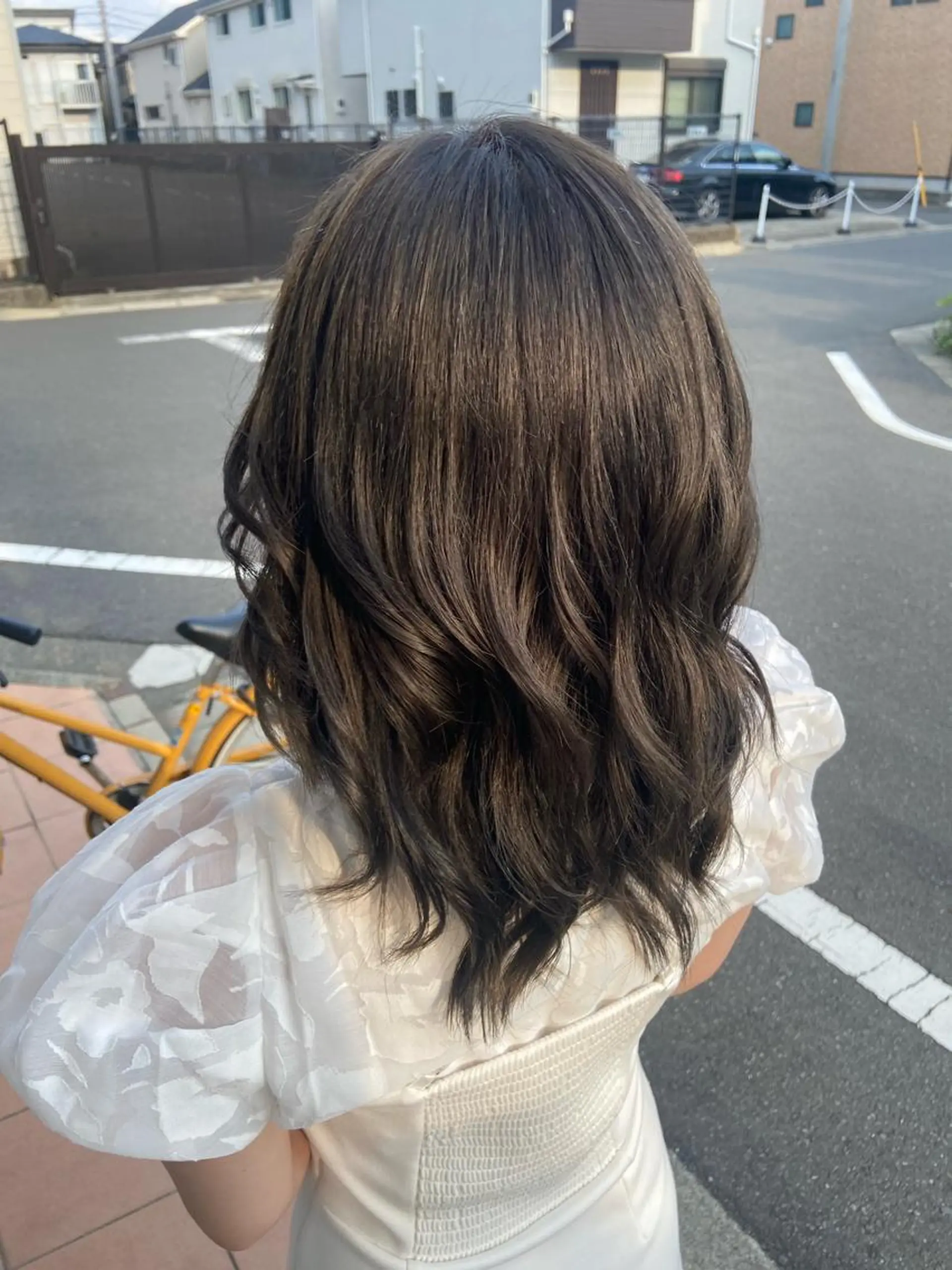 カラー ヘアカラー トリートメント ヘッドスパ 🪼高評価🪼 💎柴崎の藤咲💎のヘアスタイル