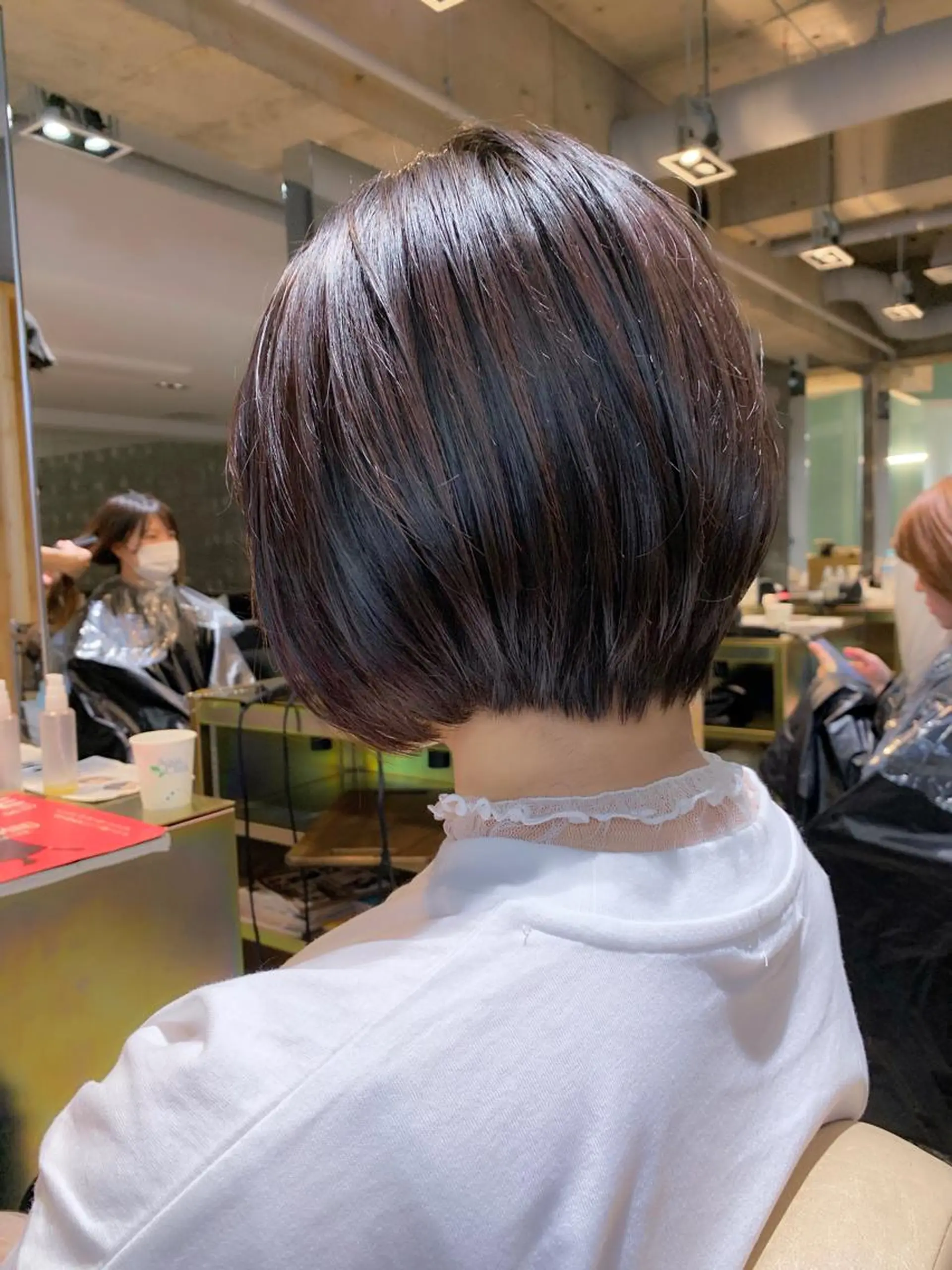 ショート カラー ショートボブ ボブ ショートヘア tension 【テンション】のヘアスタイル