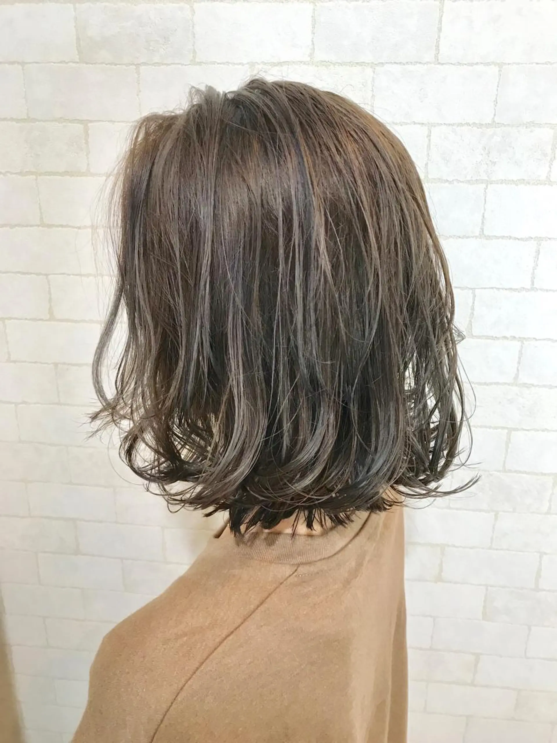 ミディアム カラー 神野 雅樹のヘアスタイル