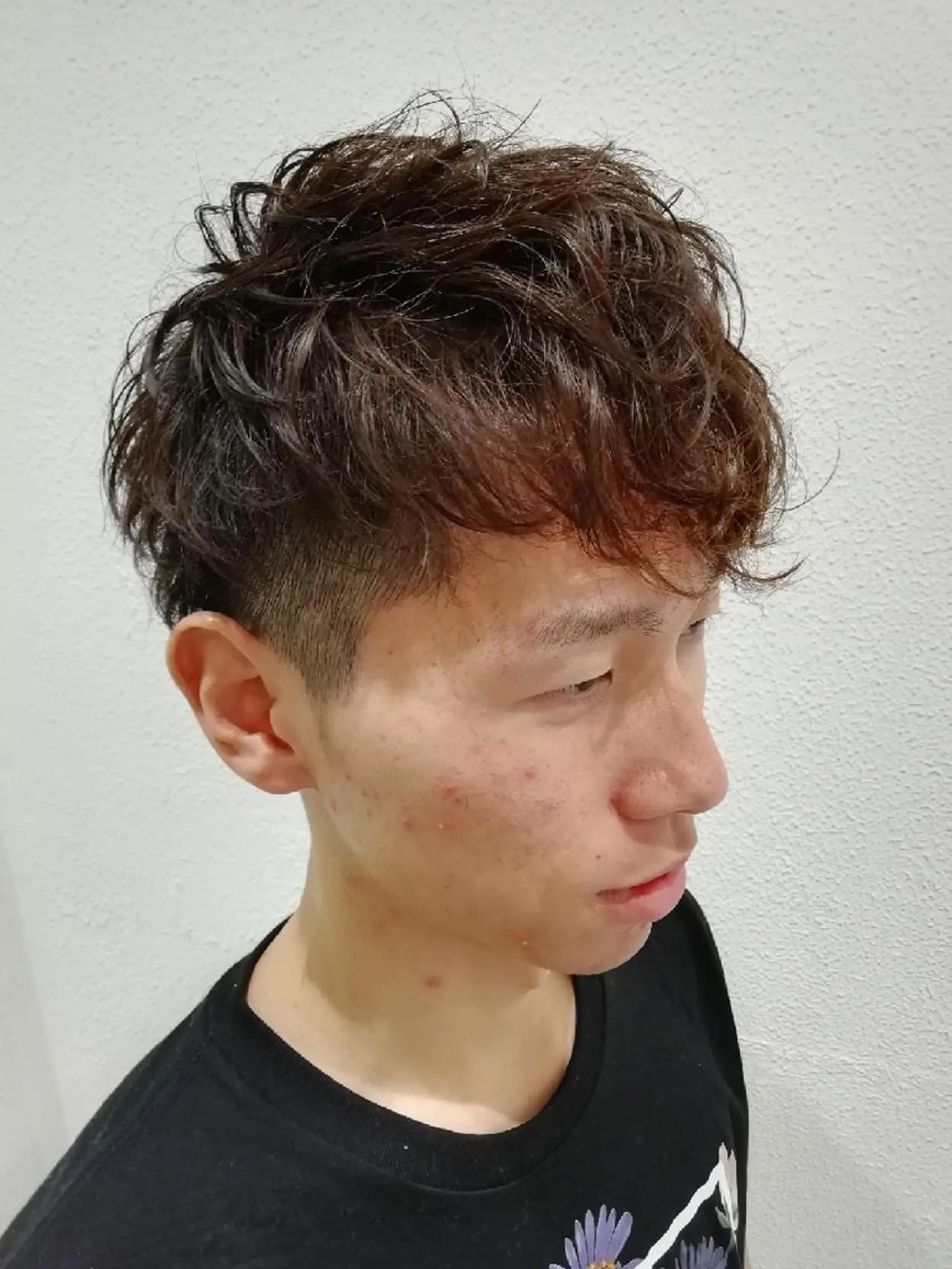 メンズ パーマ Ash 店長 木村 和人のヘアスタイル