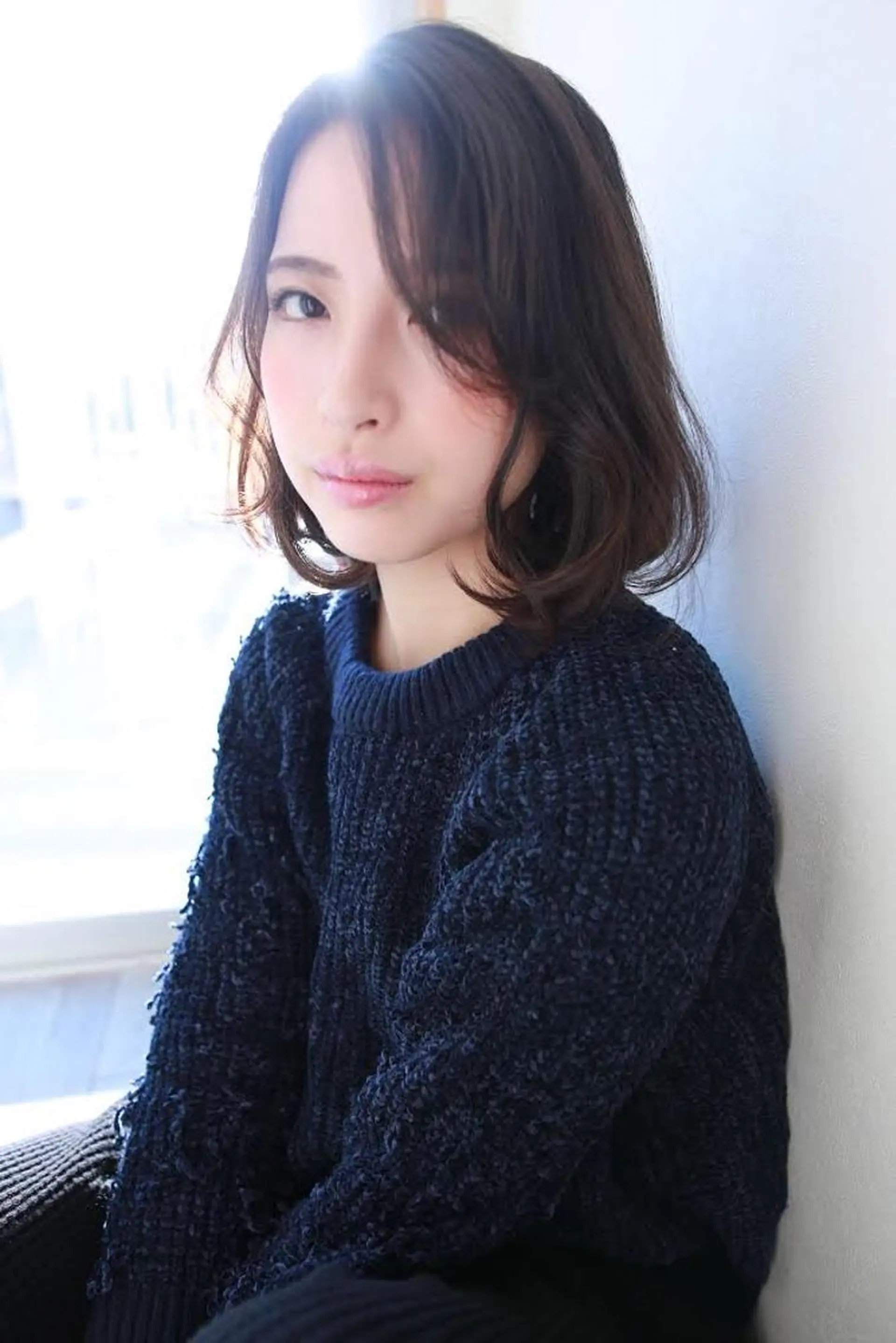 ショート カラー パーマ トップスタイリスト 💙藤原 純のヘアスタイル