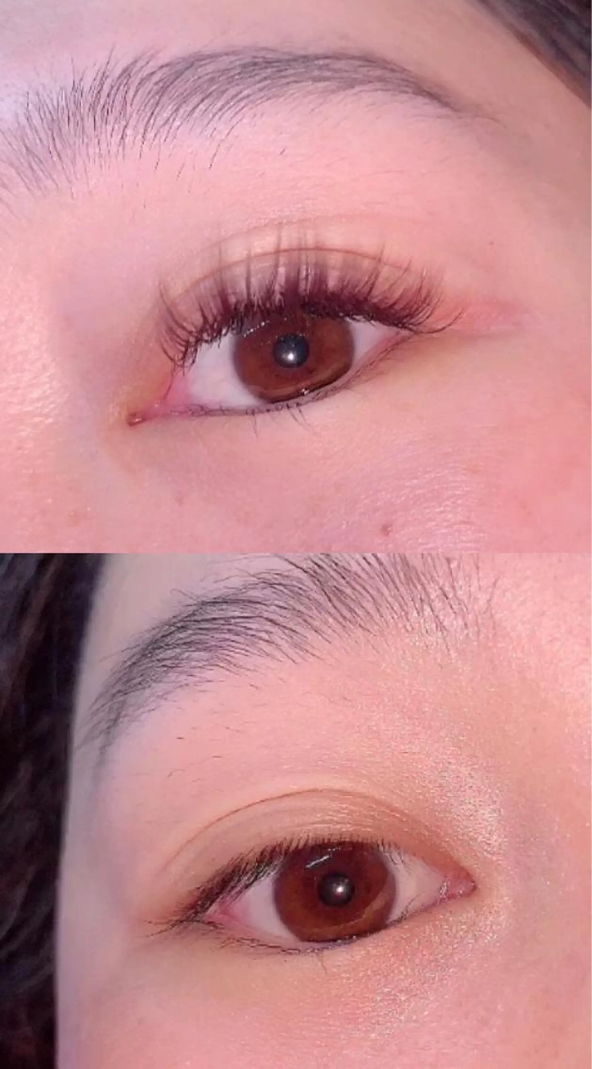 マツエク・マツパ Ai& Hitomiのマツエク・マツパデザイン