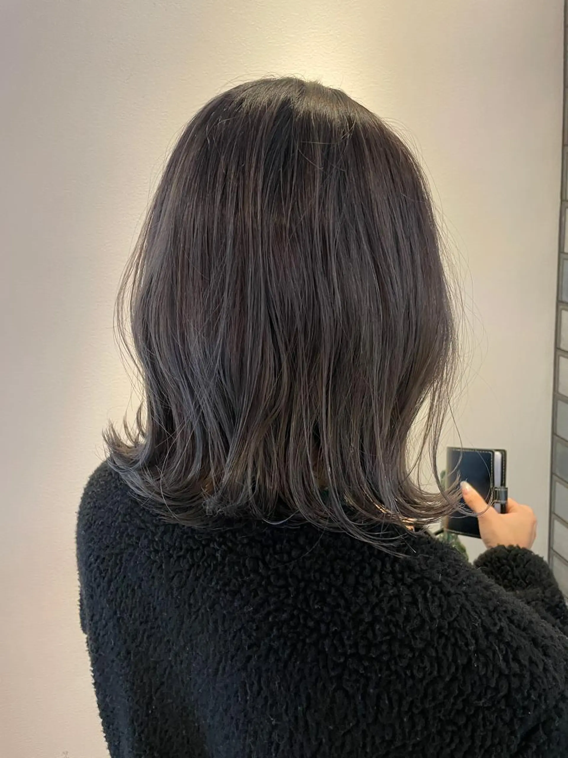 ミディアム カラー ヘアカラー トリートメント 福永速人 /メンズパーマのヘアスタイル