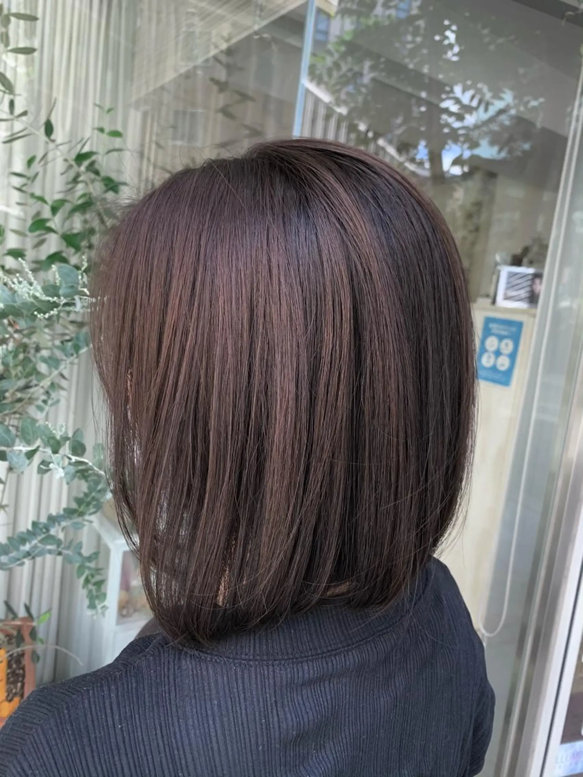 ミディアム カラー カット ヘアカラー fio マナミのヘアスタイル