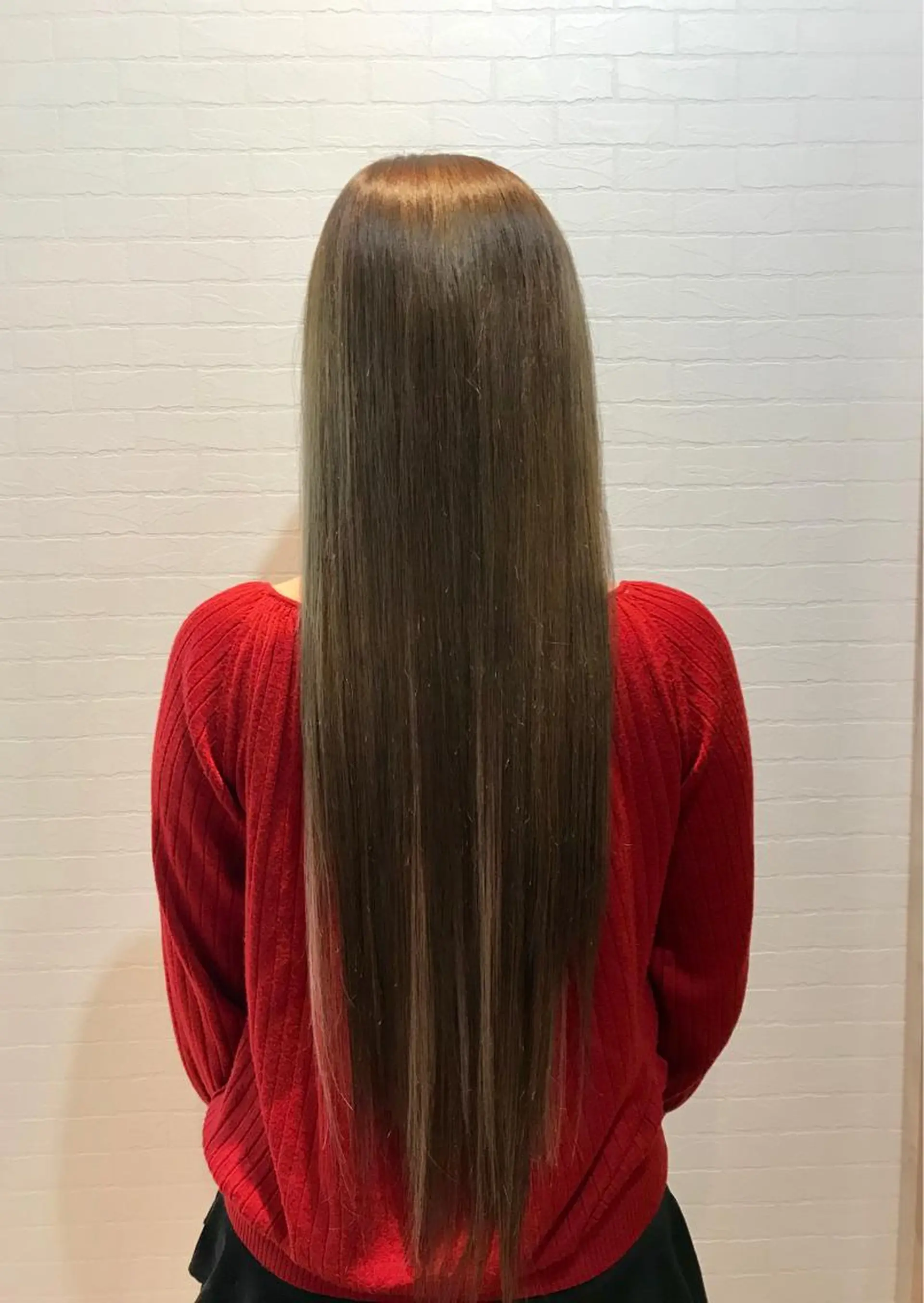 ロング ヘアアレンジ シールエクステ エクステ GLOSS 心斎橋 山上のヘアスタイル