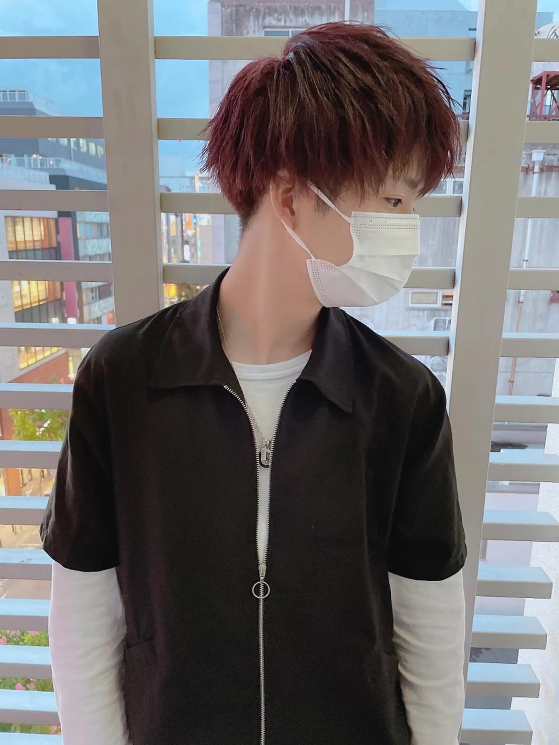 ショート カラー ヘアアレンジ メンズ メンズZina代表 田端 麗治のヘアスタイル