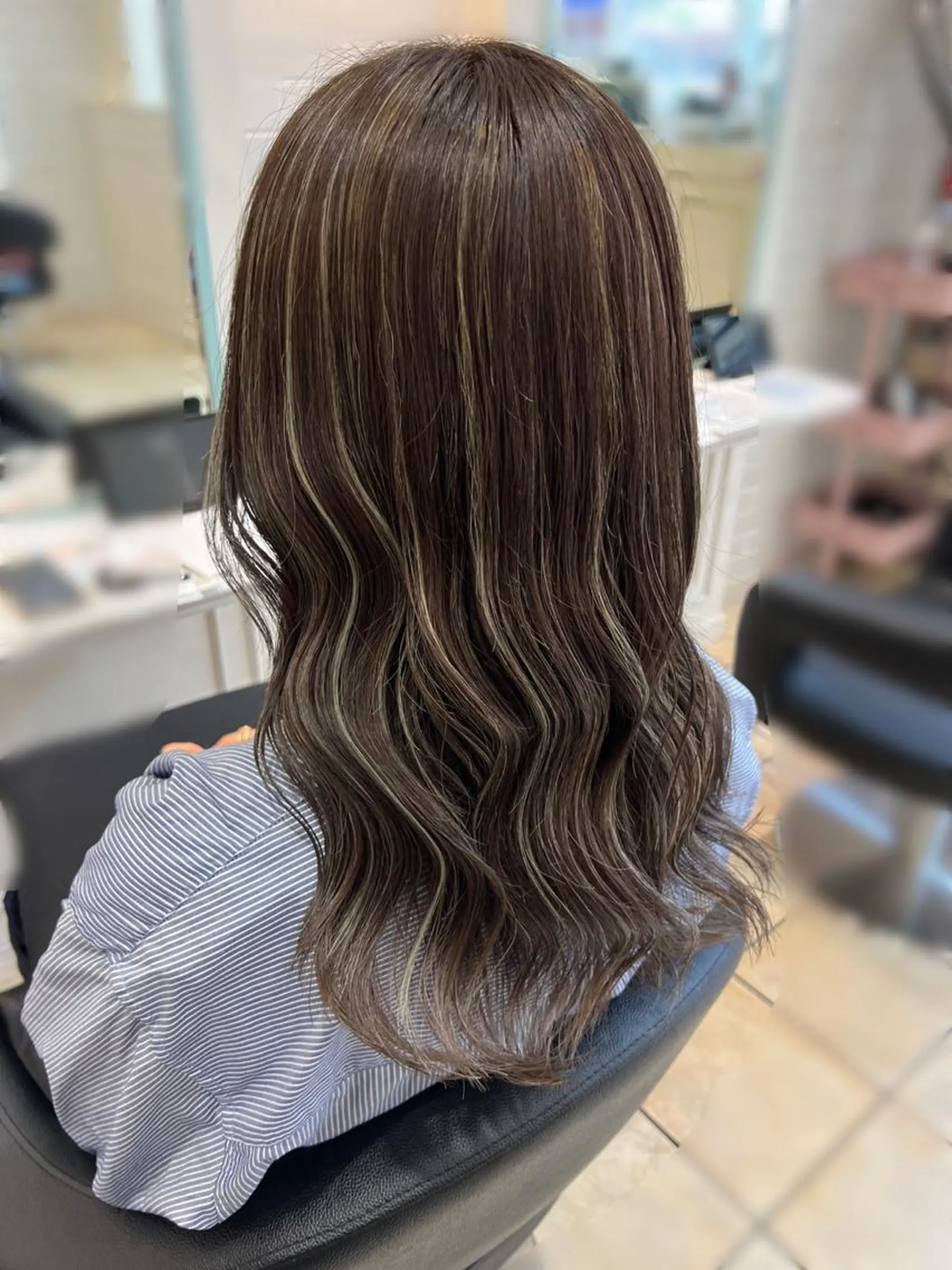 ロング カラー mama美容師 たかはし みくのヘアスタイル