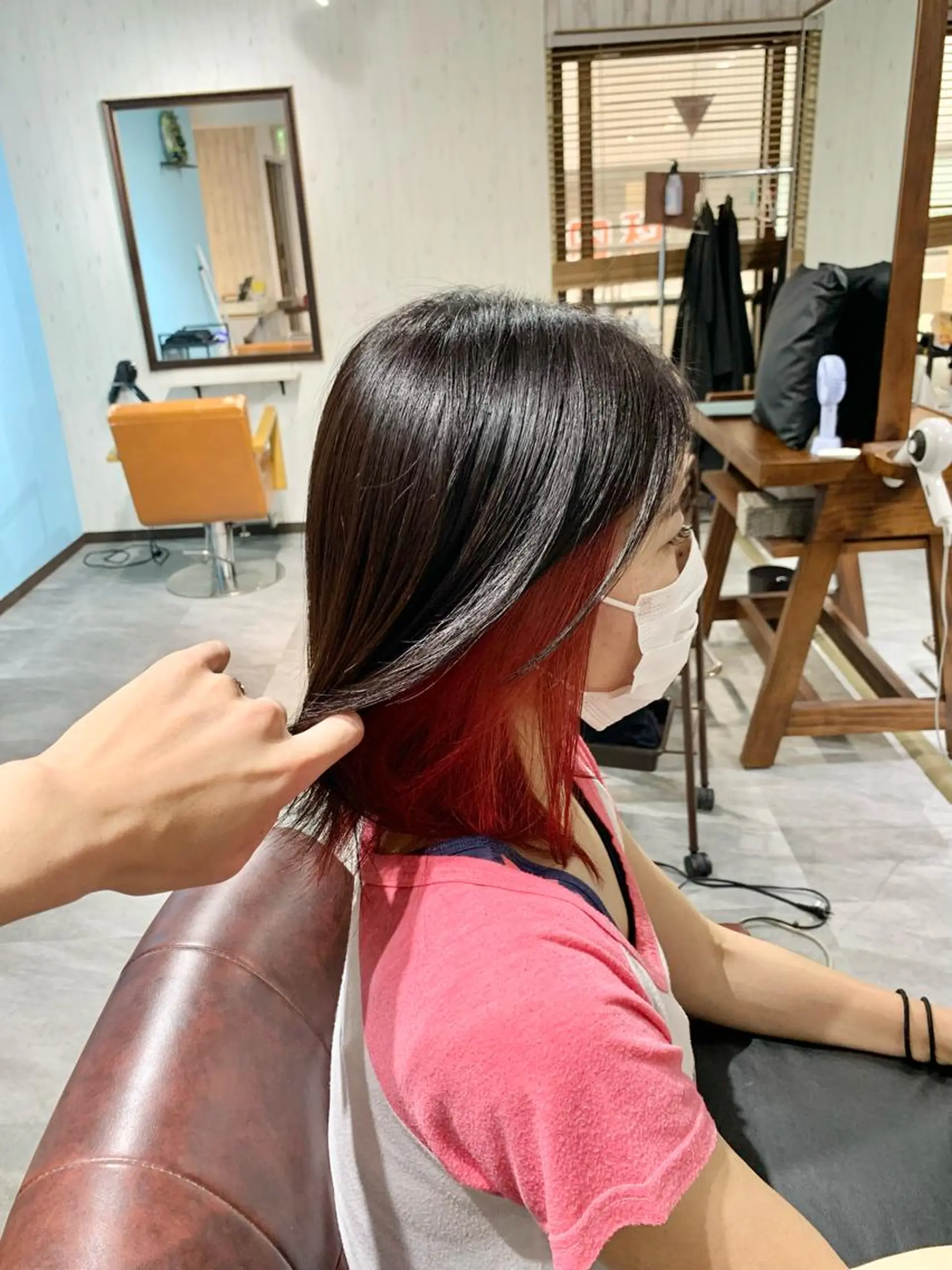 ミディアム 【清瀬】パサツキ 広がり改善川合剛史のヘアスタイル